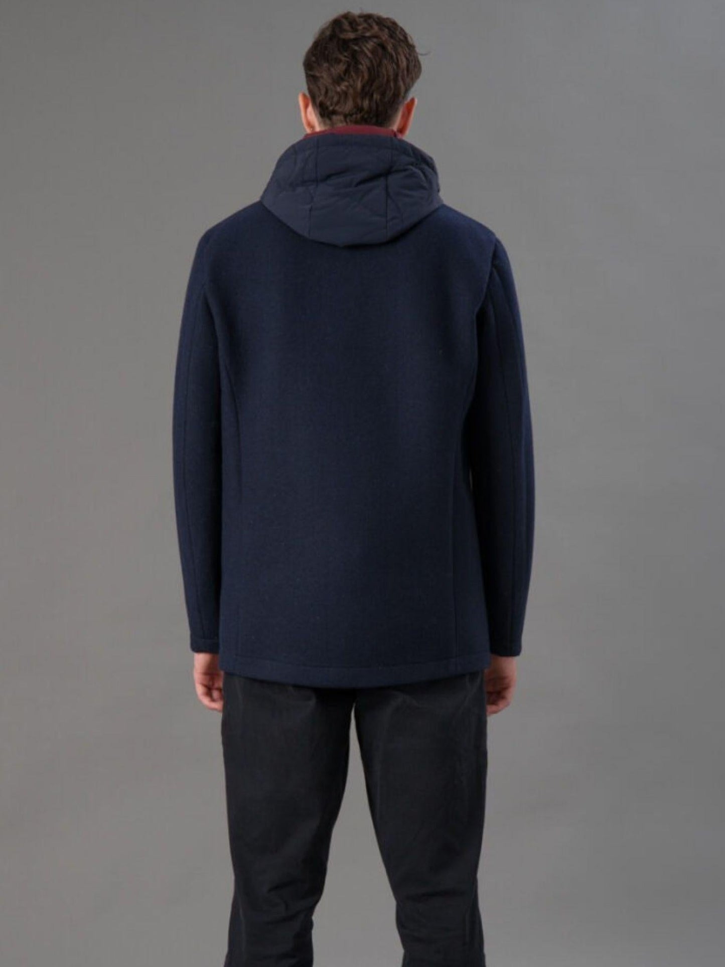 Rihunik Giacca Invernale Uomo Quincey Cloth Blue Navy