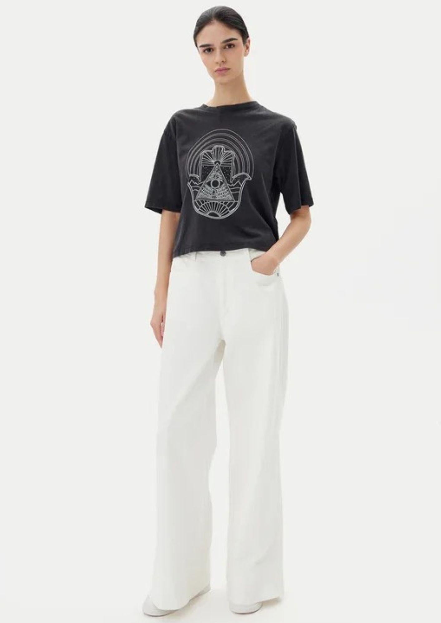 Jacqueline De Yong T-Shirt Donna Carla Nera
