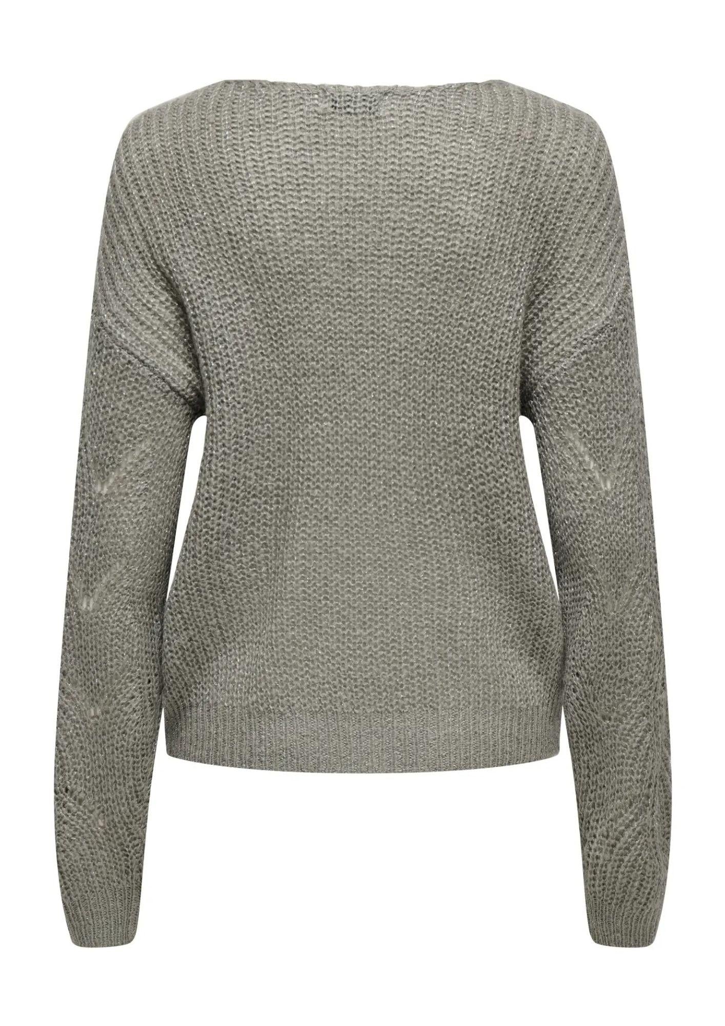 Jacqueline De Yong Maglia Donna Badut Argento