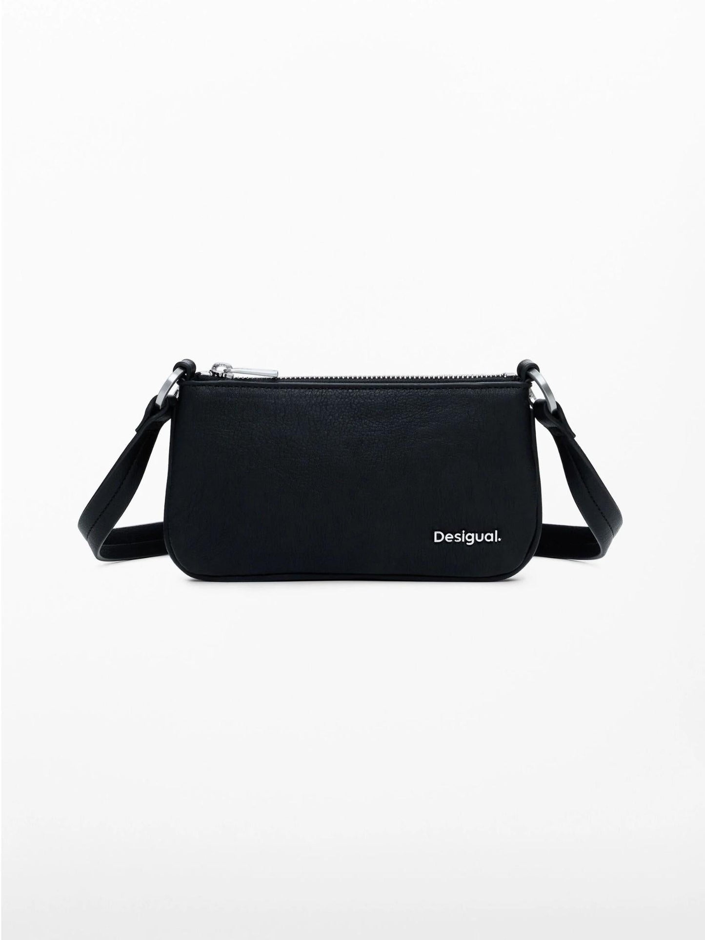 Desigual Portafoglio 2in1 serpente grande Donna Nero