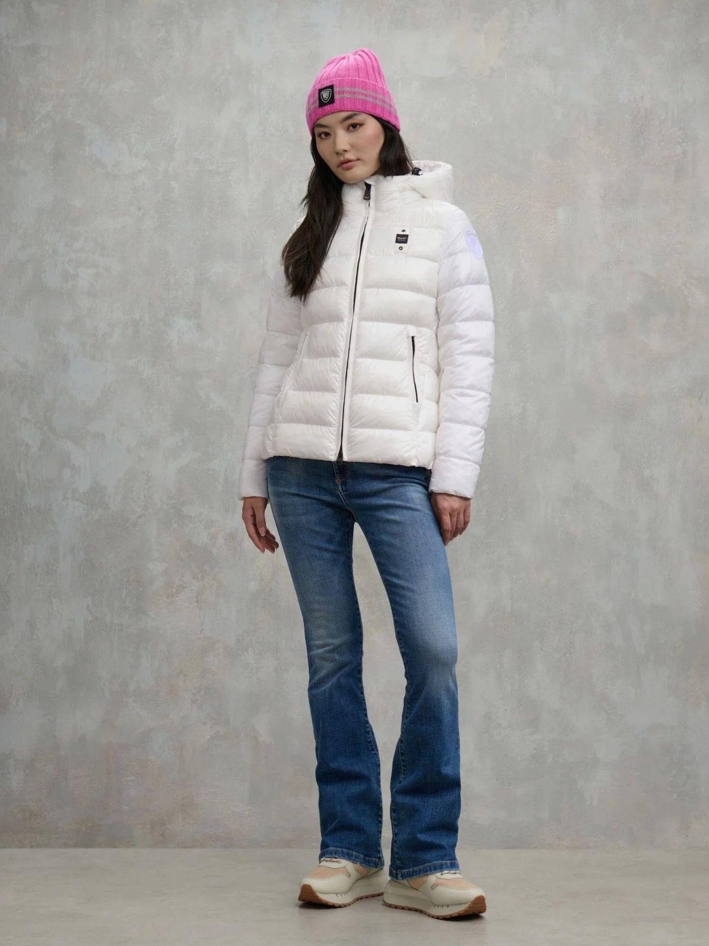 Blauer Giacca Invernale Donna Caroll Bianco ottico