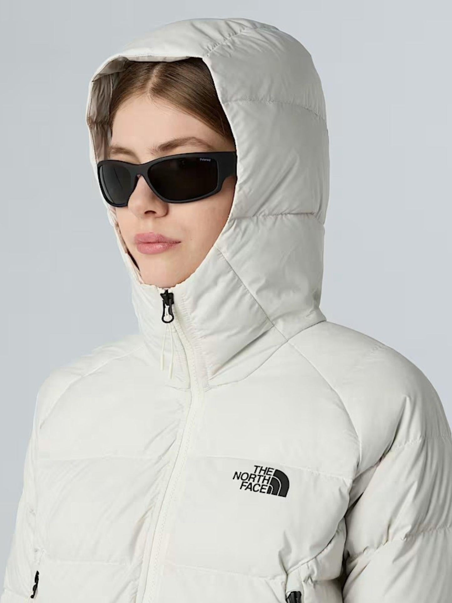 The North Face Giacca Donna Hyalite In Piumino Con Cappuccio Bianco Duna
