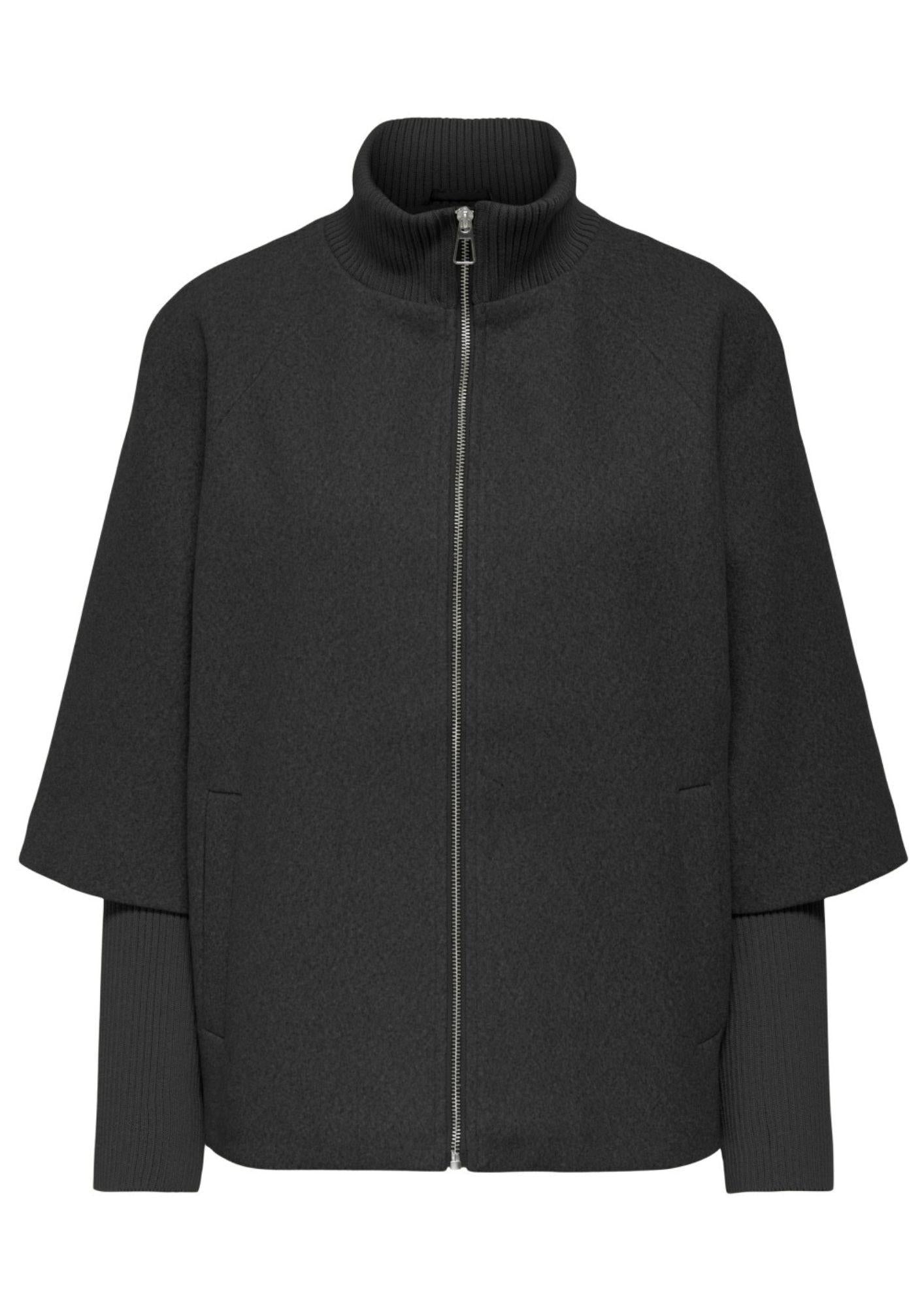 Jacqueline De Yong Cappotto Invernale Donna Memory Grigio