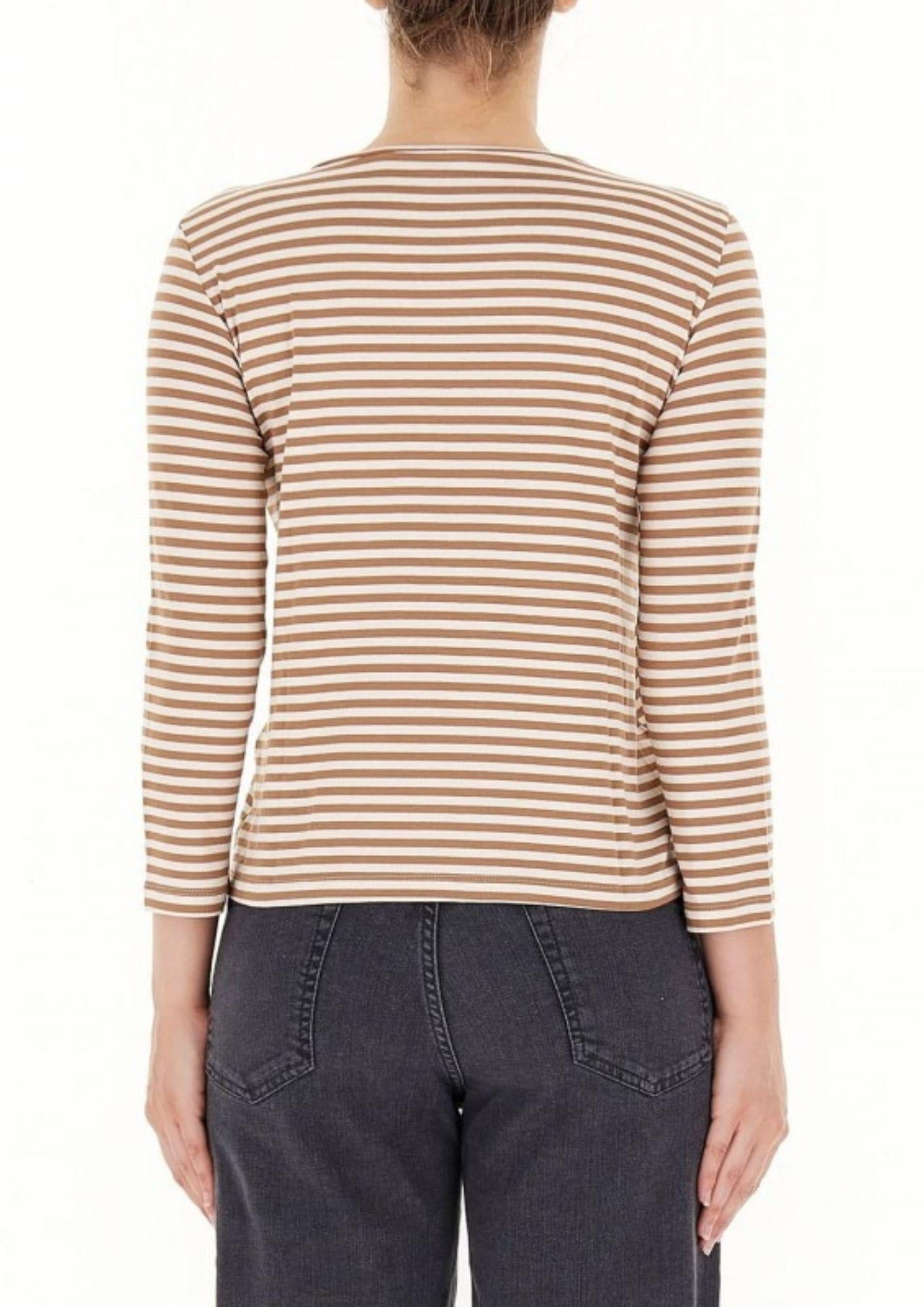 Emme Marella Maglia Donna Polpo Cammello