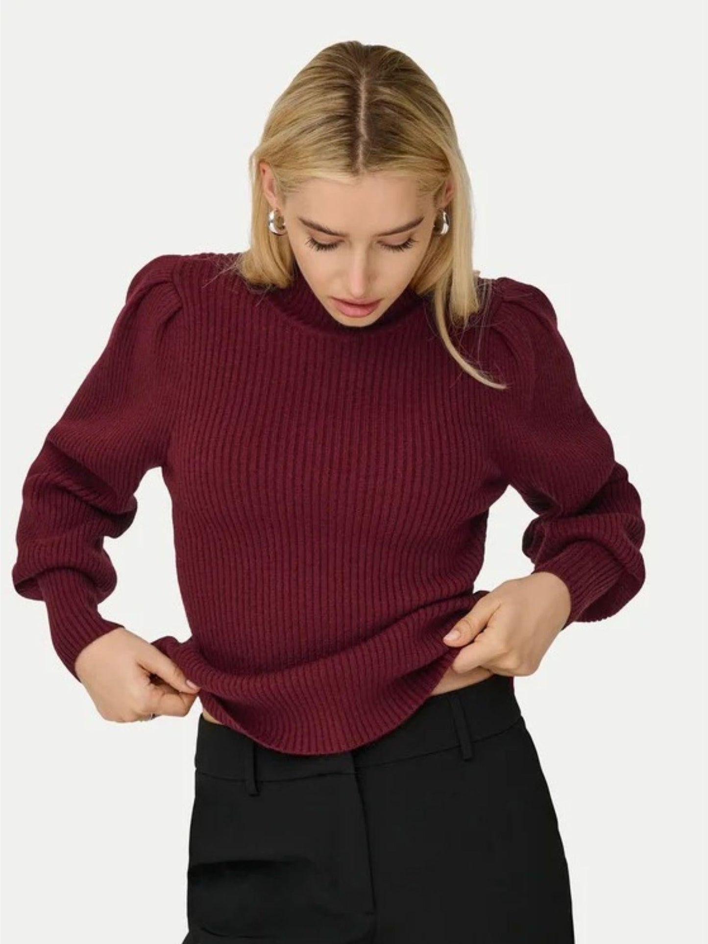 Only Pullover Donna Katia Rosso