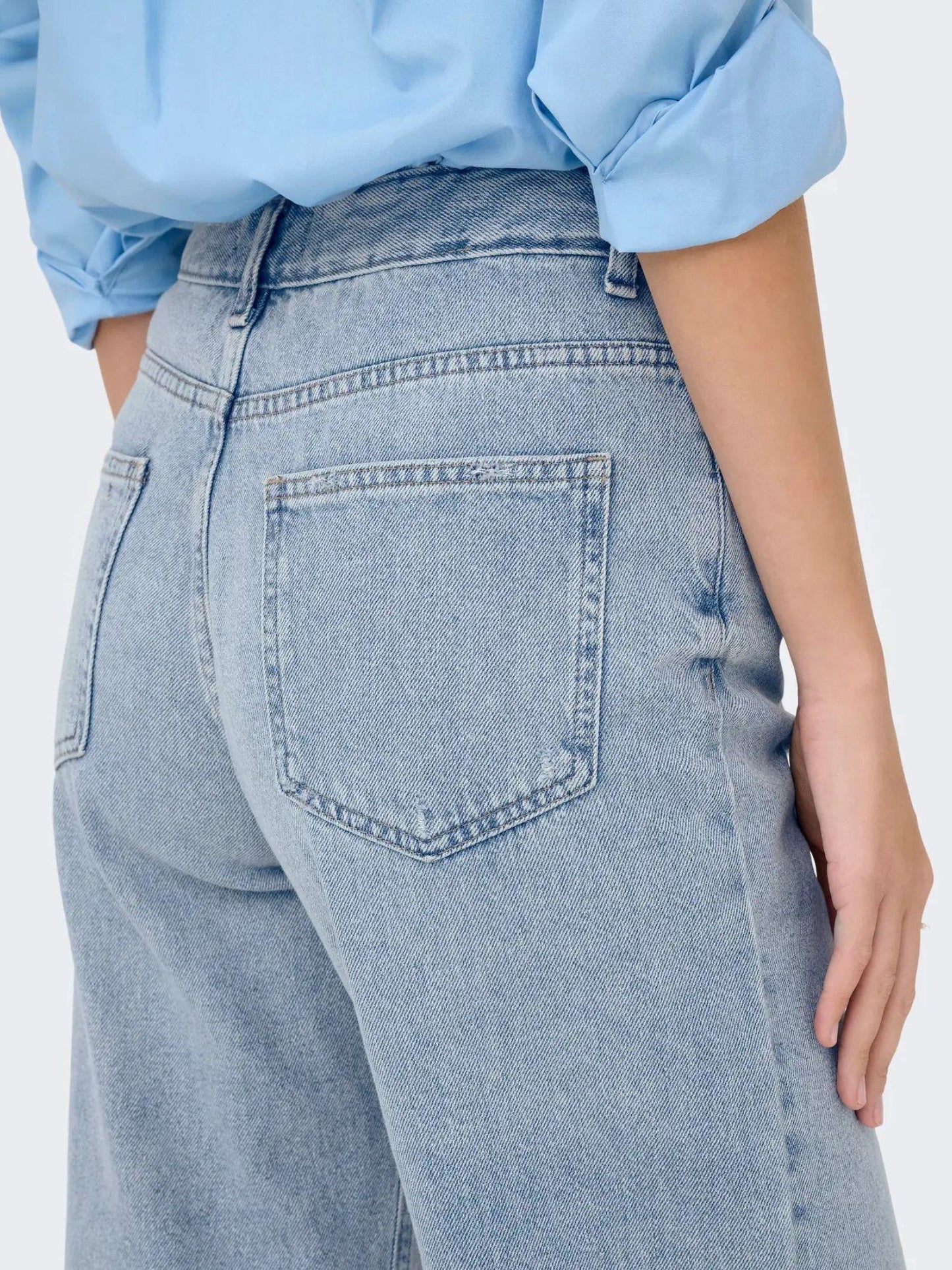 Only Jeans Donna Ella Blu Denim Chiaro