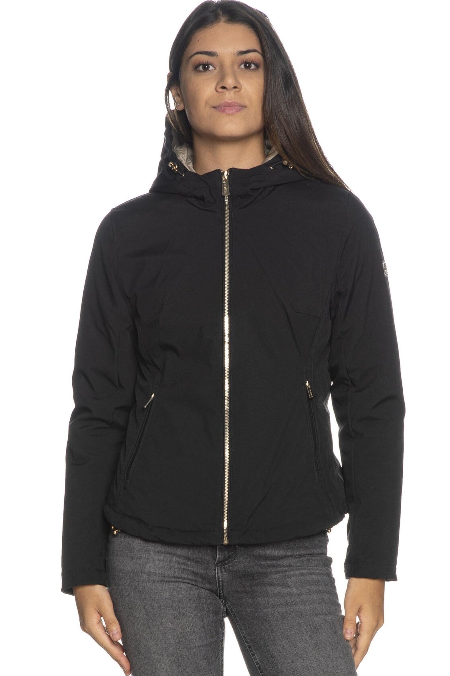 Yes Zee Giacca Invernale Donna Nero