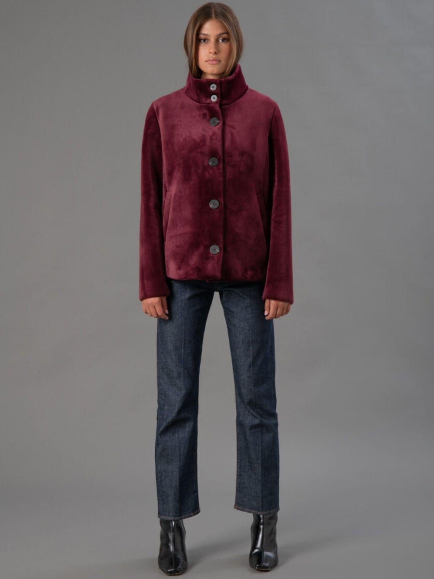 Rihunik Giacca Invernale Donna Eve25 Bordeaux