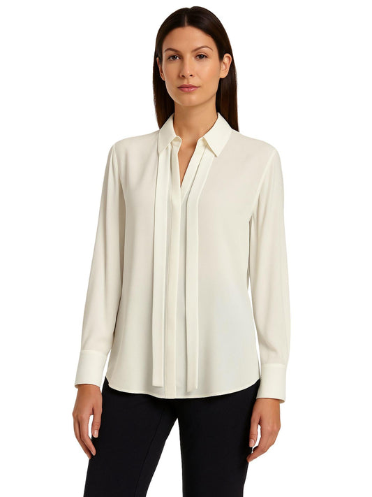 Emme Marella Camicia Donna Chopin Bianco Lana