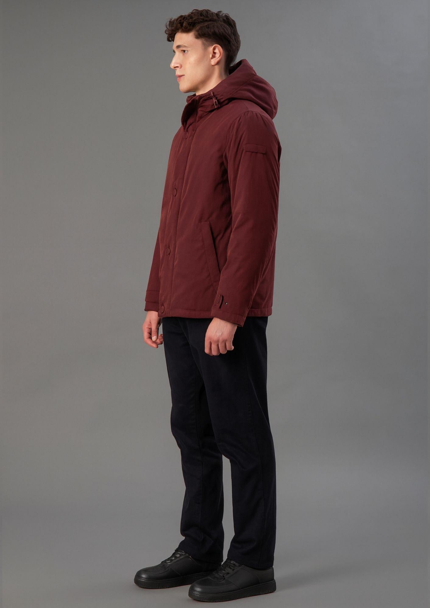 Rihunik Giacca Invernale Uomo Gordon Forest Bordeaux