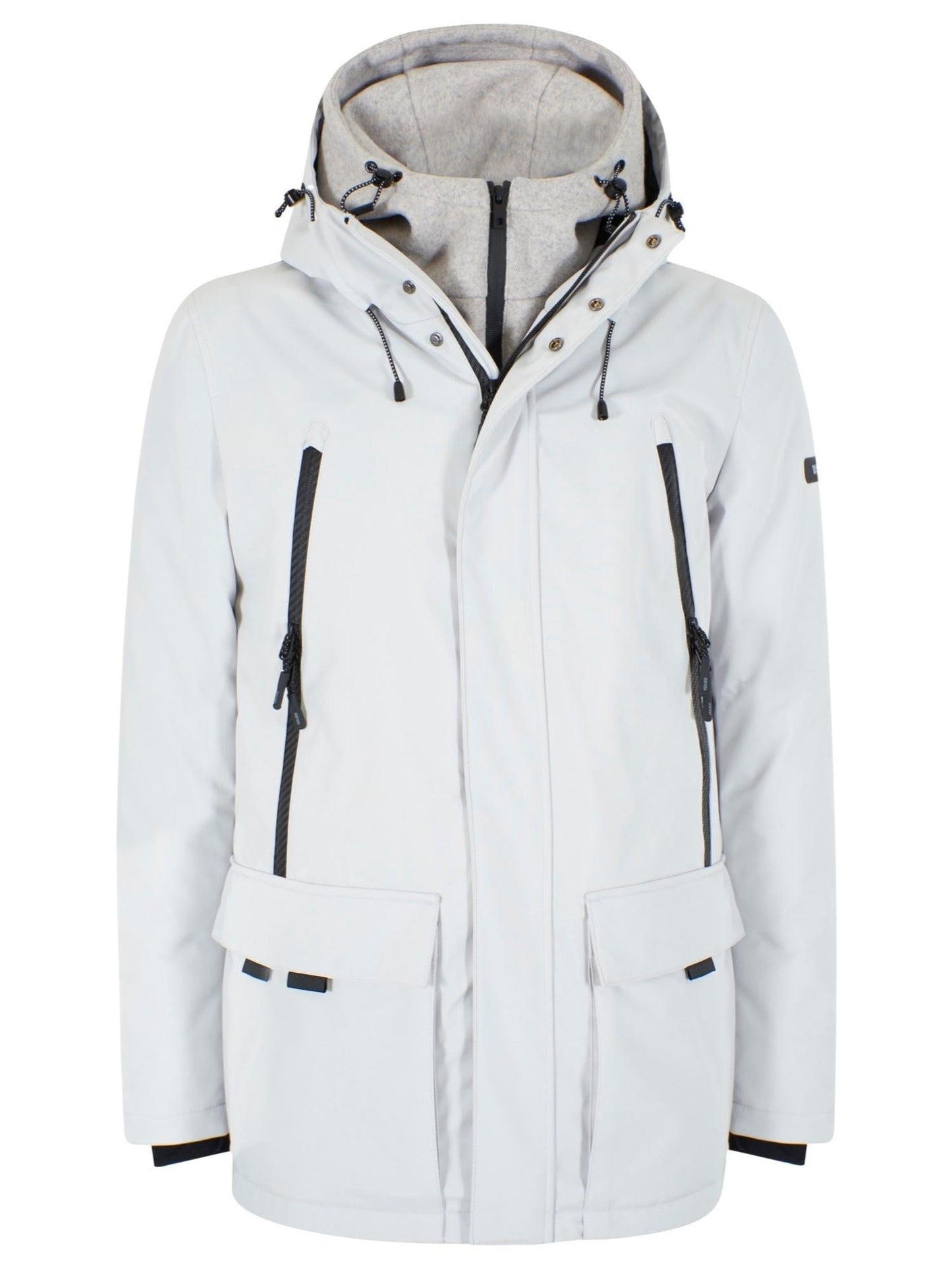 Yes Zee Cappotto Uomo con Trapuntatura interna Ghiaccio