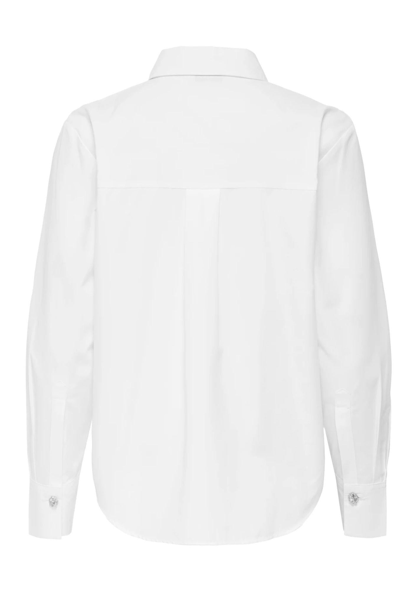 Jacqueline De Yong Camicia Donna Soho Bianca