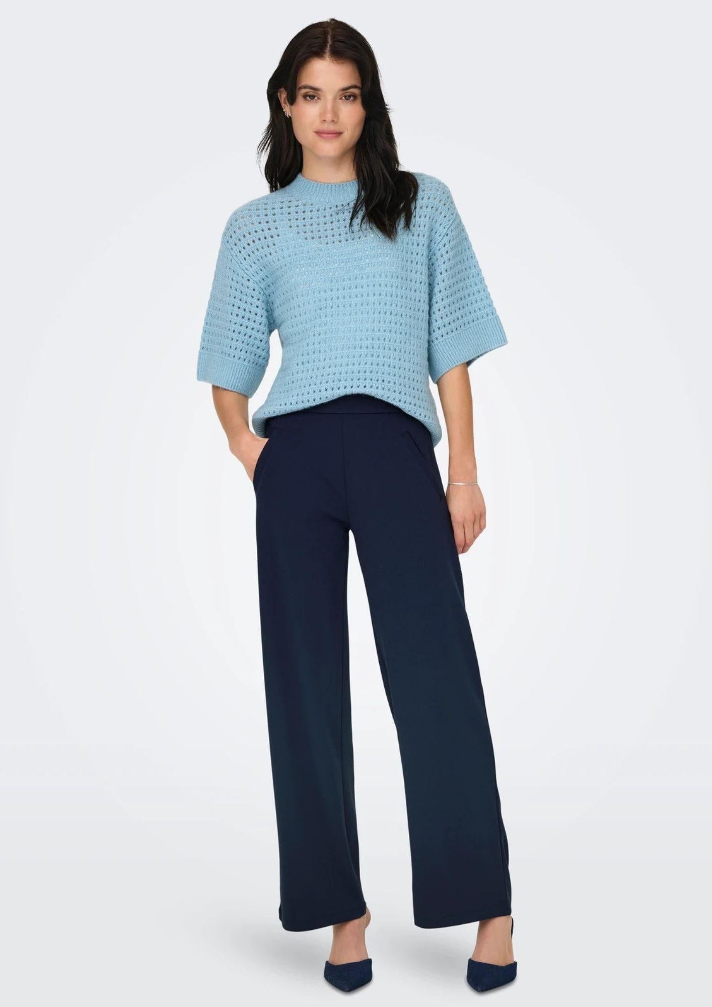 Jacqueline De Yong Pantalone Donna Louisville Blu