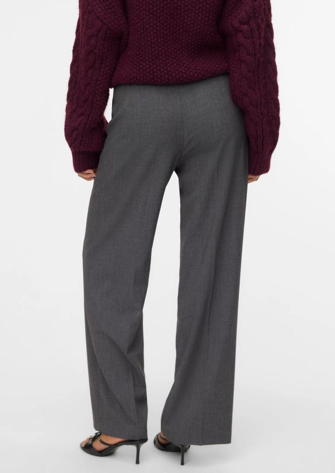 Vero Moda Pantalone Donna Texas Grigio