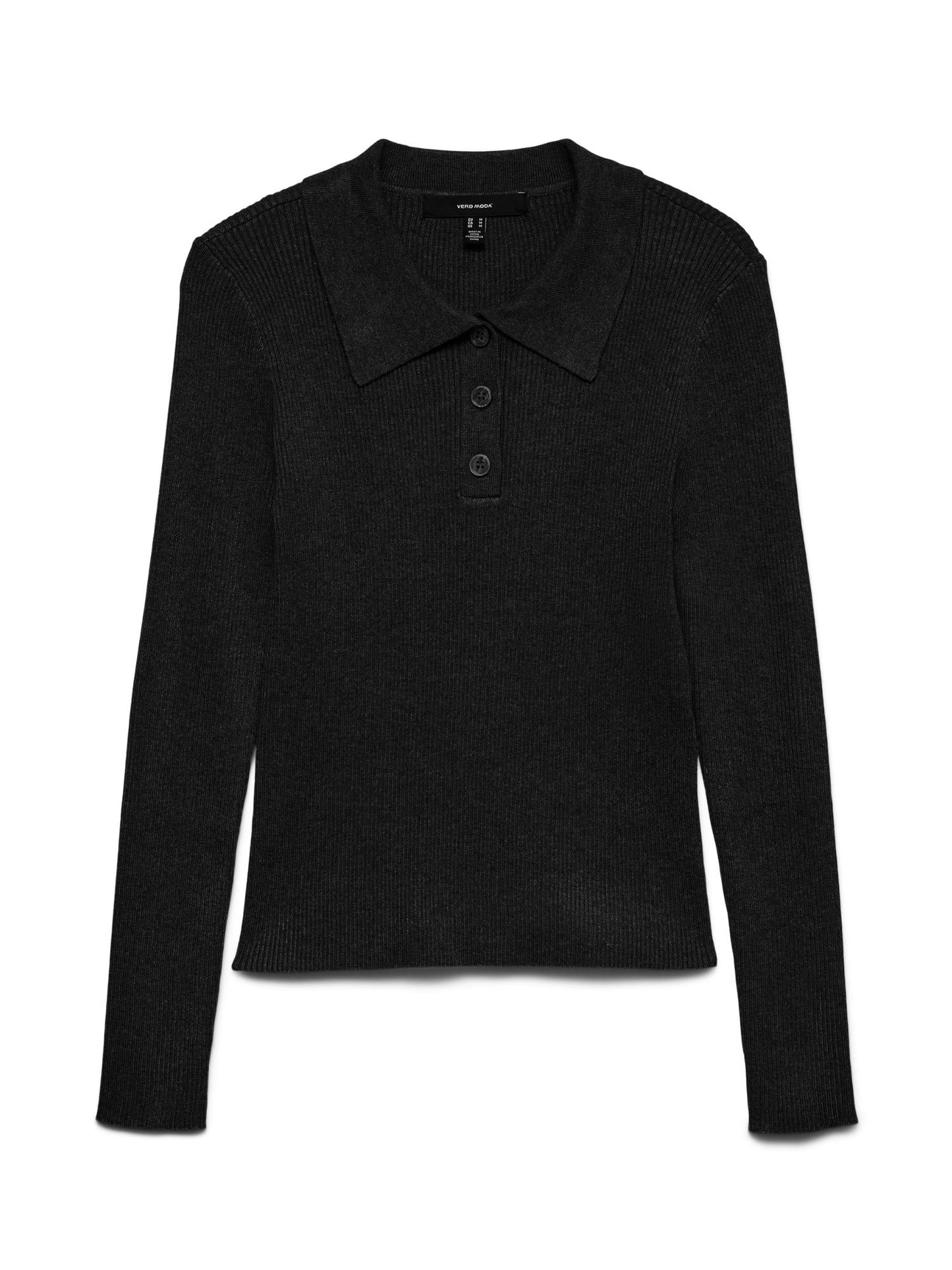 Vero Moda Maglione Donna Siljerib Nero