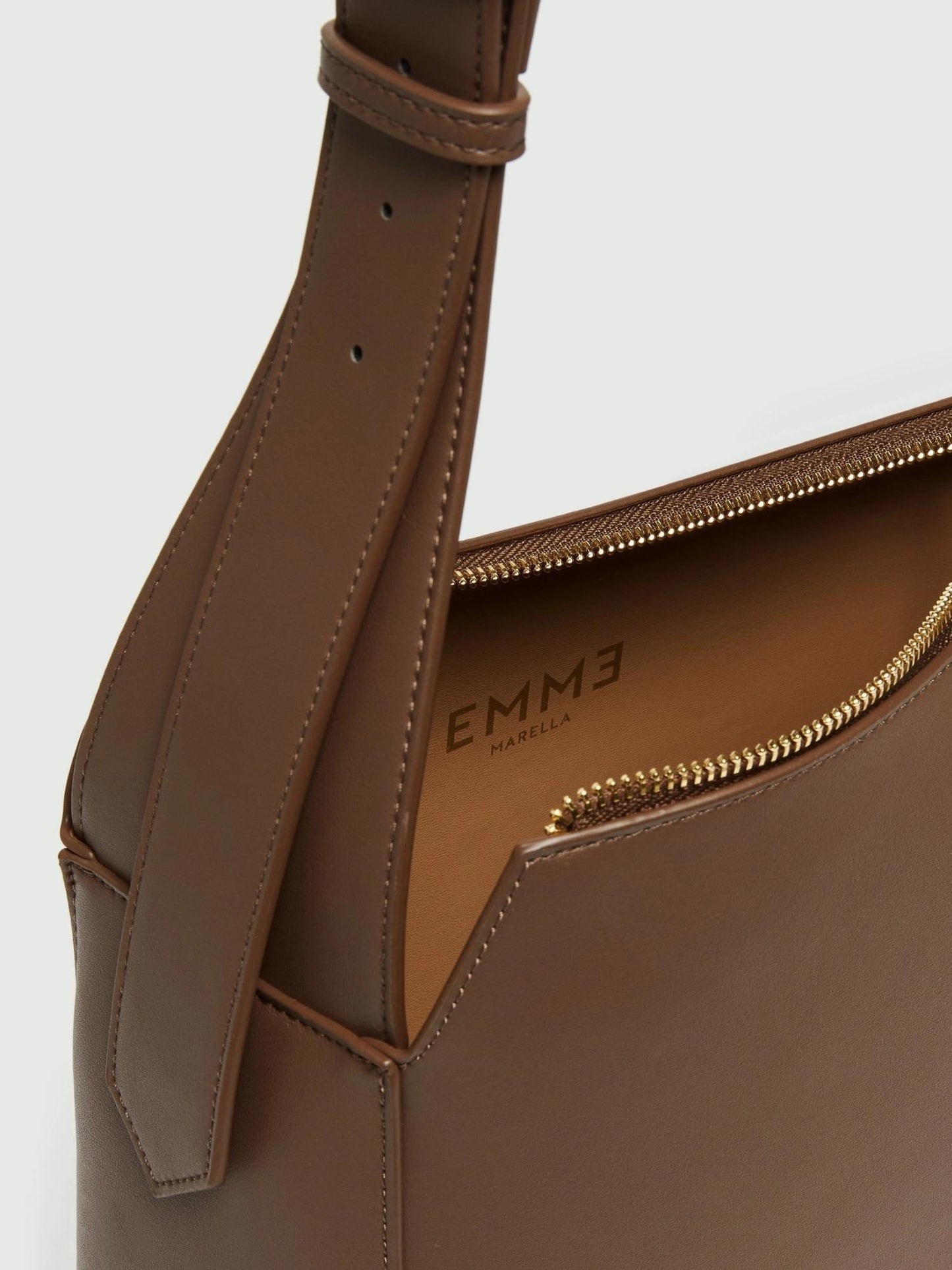 Emme Marella Borsa a spalla Donna Alato Marrone