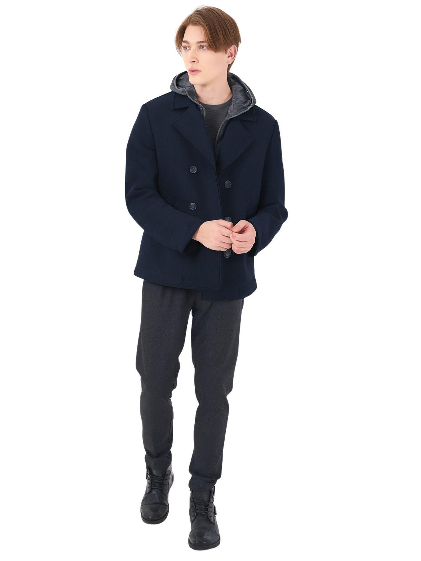 Yes Zee Giubbino Uomo Blu