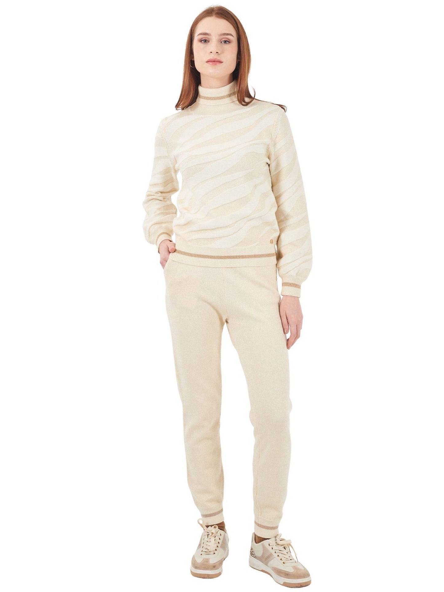 Yes Zee Maglia Donna Avorio