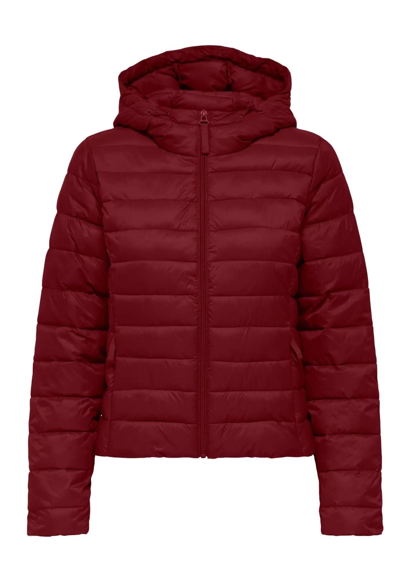 Only Giacca Trapuntata Donna Taiha Bordeaux