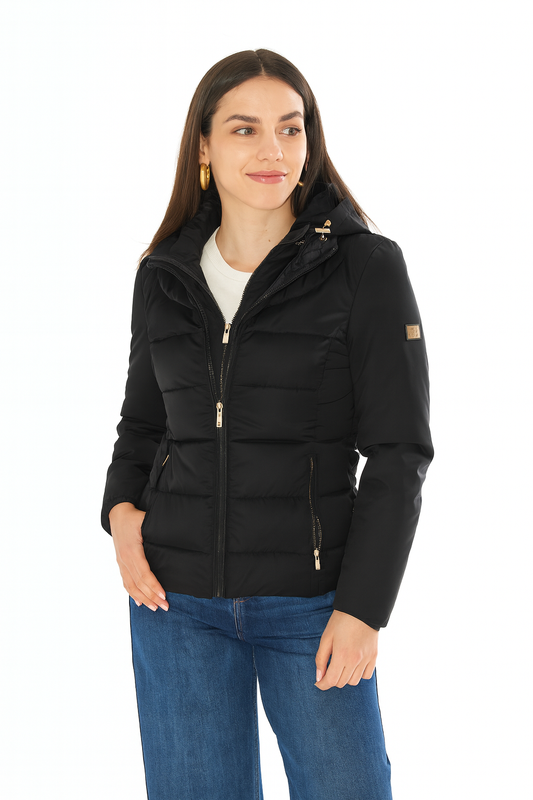 Yes Zee Giubbino Donna Nero