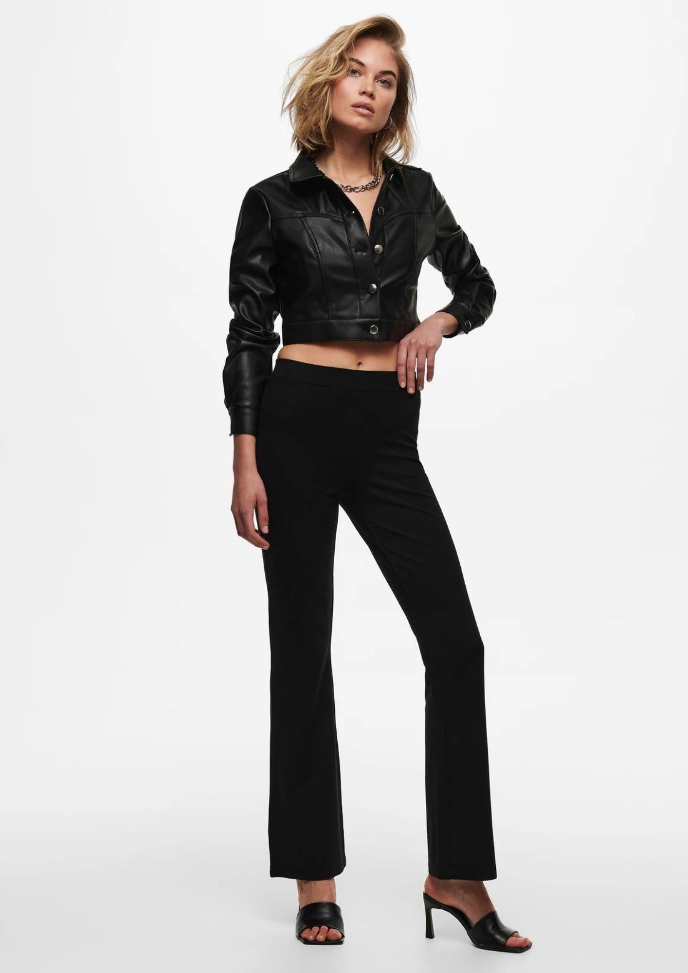 Jacqueline De Yong Pantalone Donna Pretty Nero