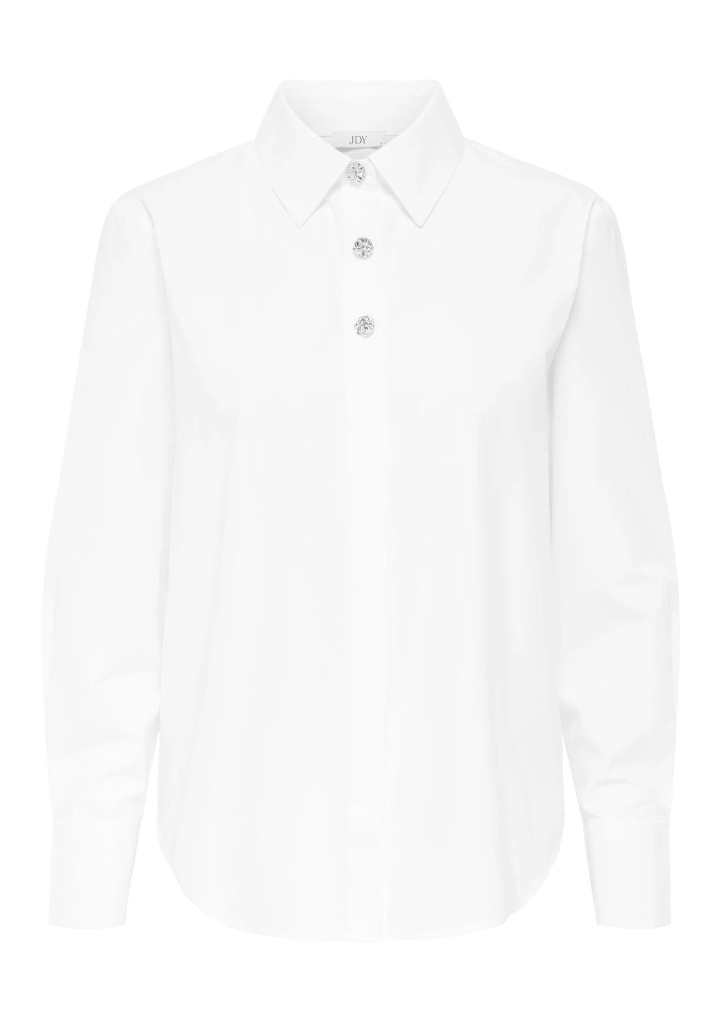 Jacqueline De Yong Camicia Donna Soho Bianca