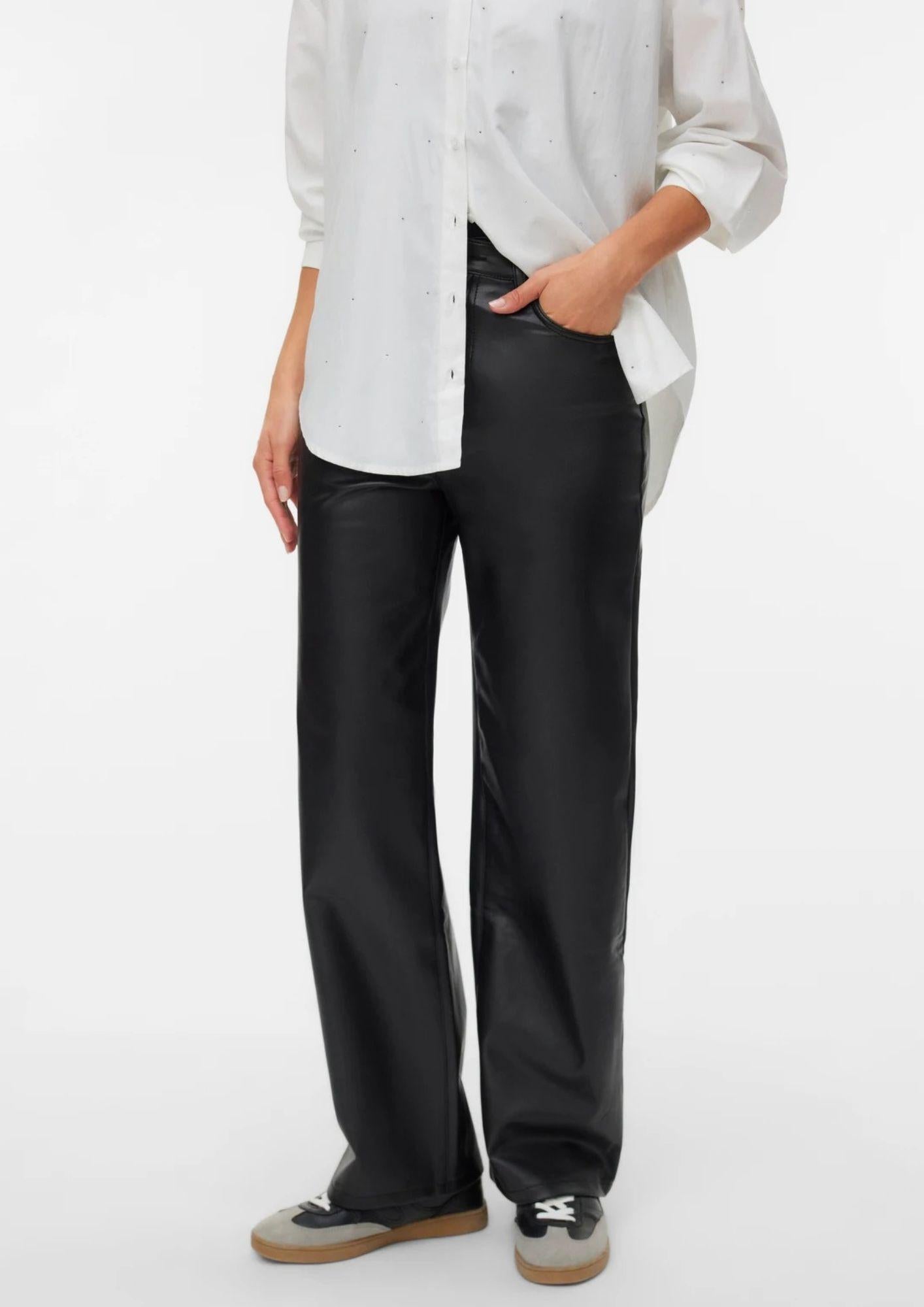 Vero Moda Pantaloni Donna Tessa Nero