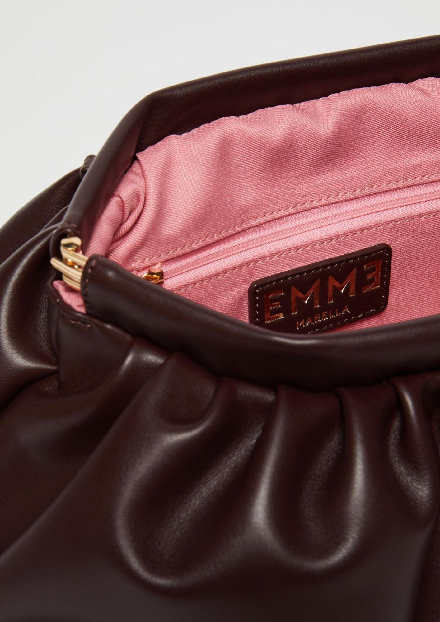 Emme Marella Pouch morbida Donna Gloria Bordeaux