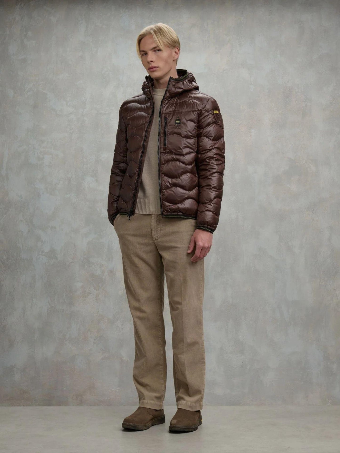 Blauer Piumino Uomo Wave Castagna