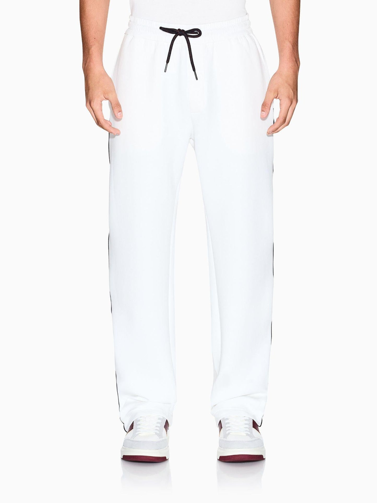 Armani Exchange Pantaloni Sportivi Uomo Bianchi