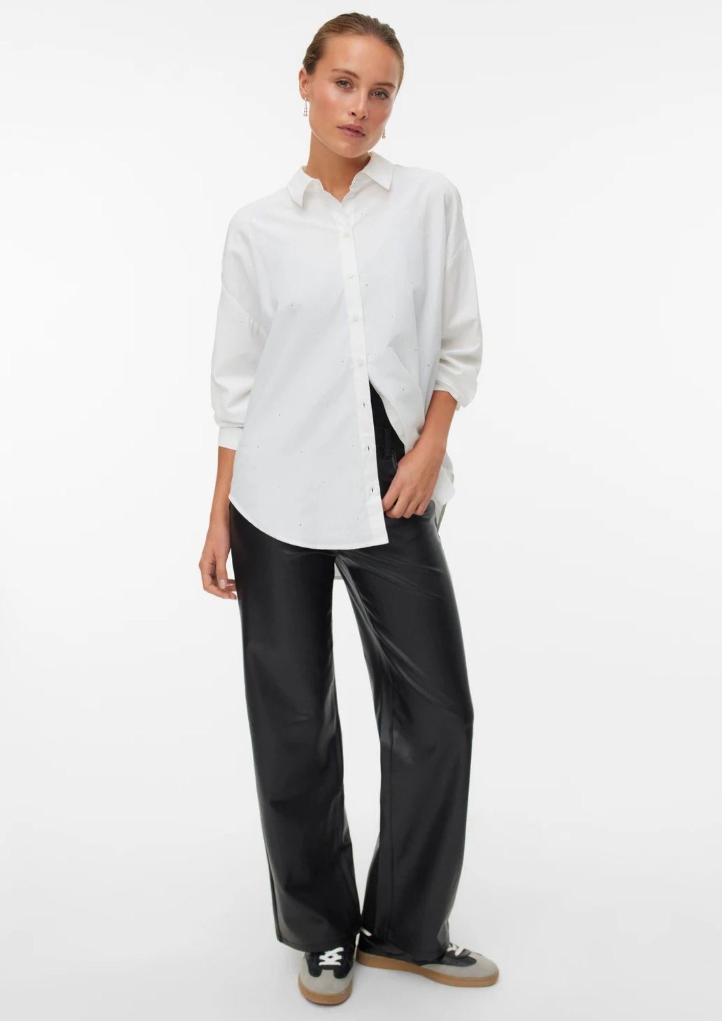 Vero Moda Camicia Donna Fanni Bianca