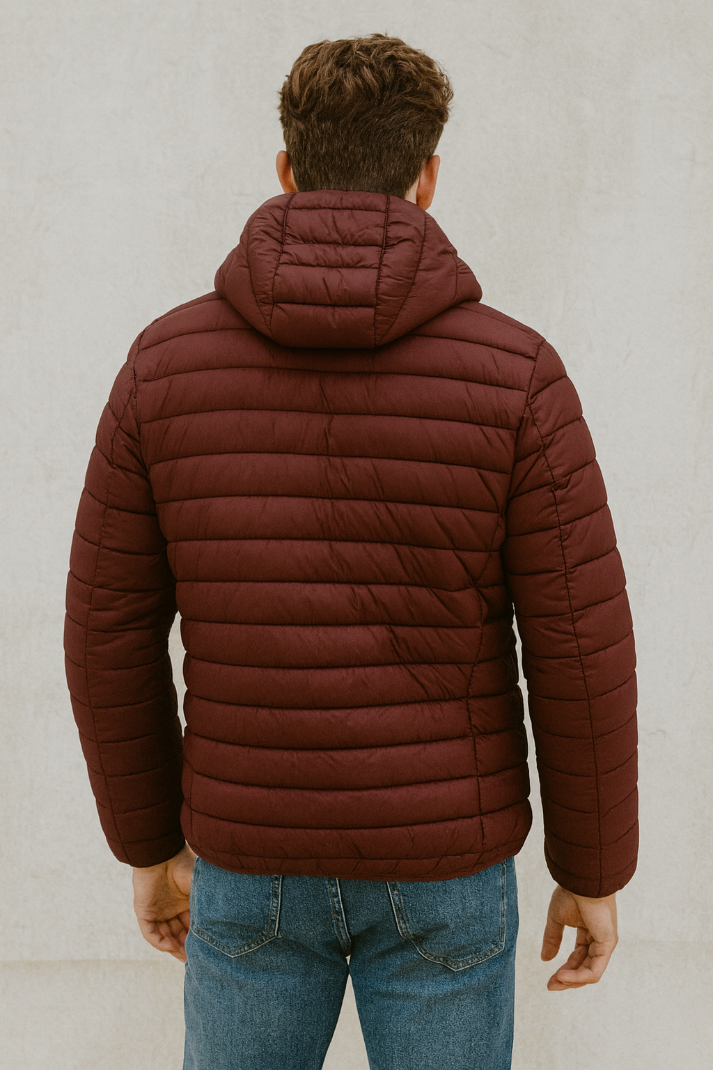 MClassic Piumino 100 Grammi Uomo Bordeaux