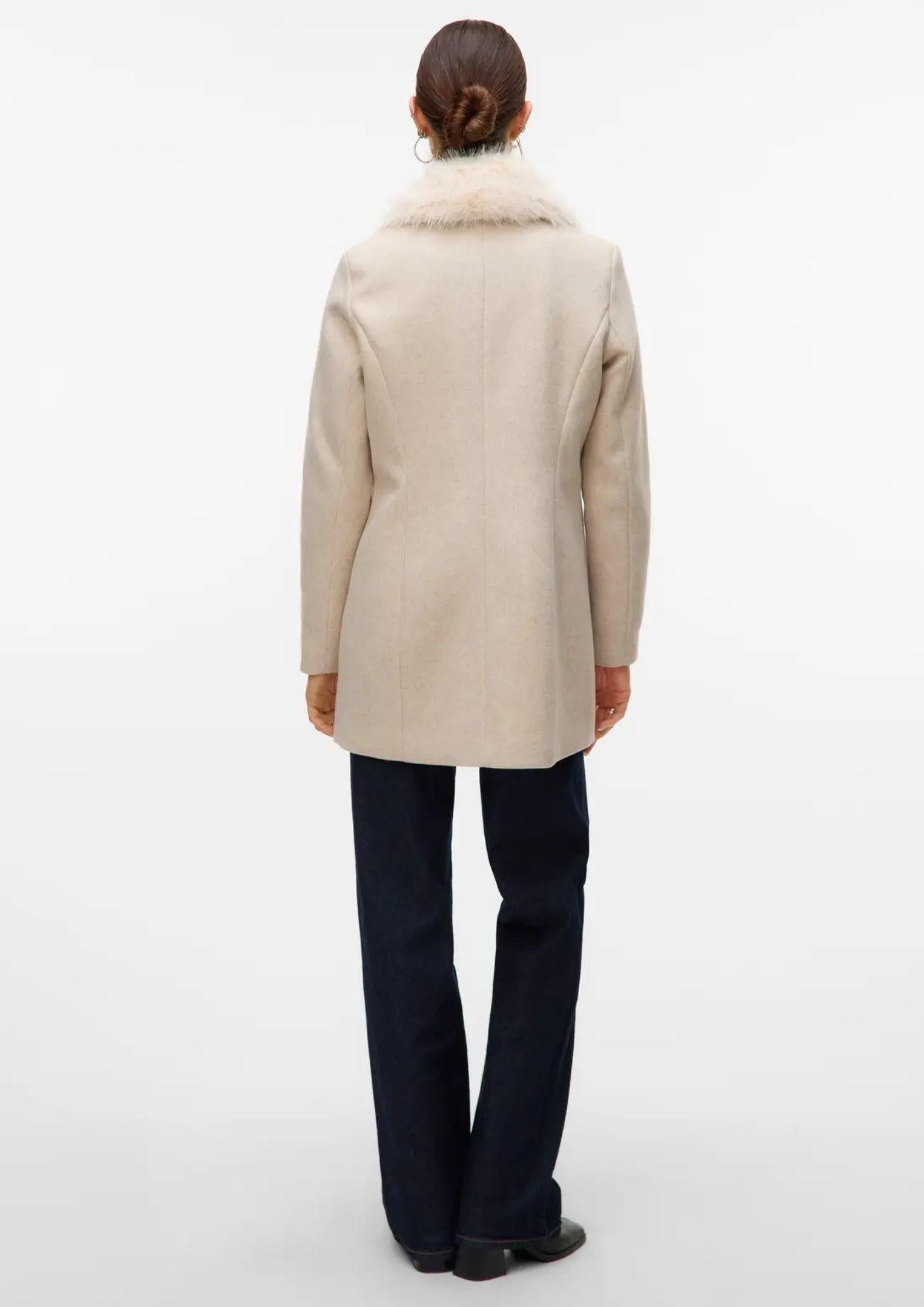 Vero Moda Giacca Invernale Donna Autumn Beige