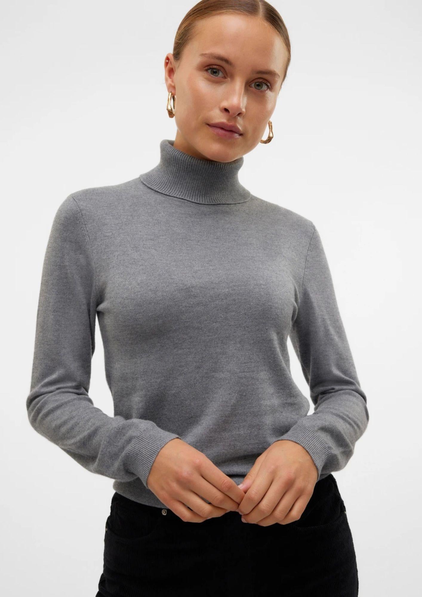 Vero Moda Maglione Donna Iris Grigio