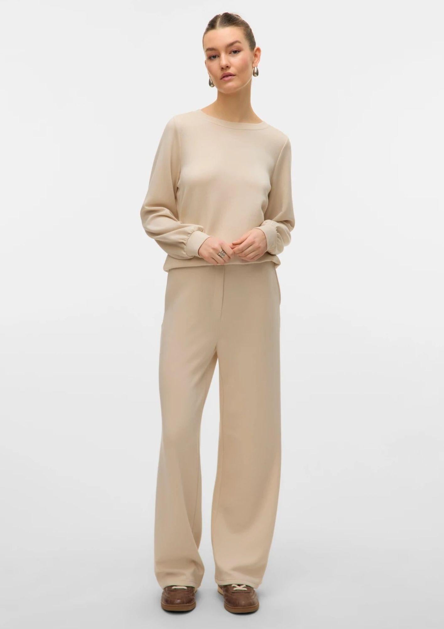 Vero Moda Pantalone Donna Hali Beige