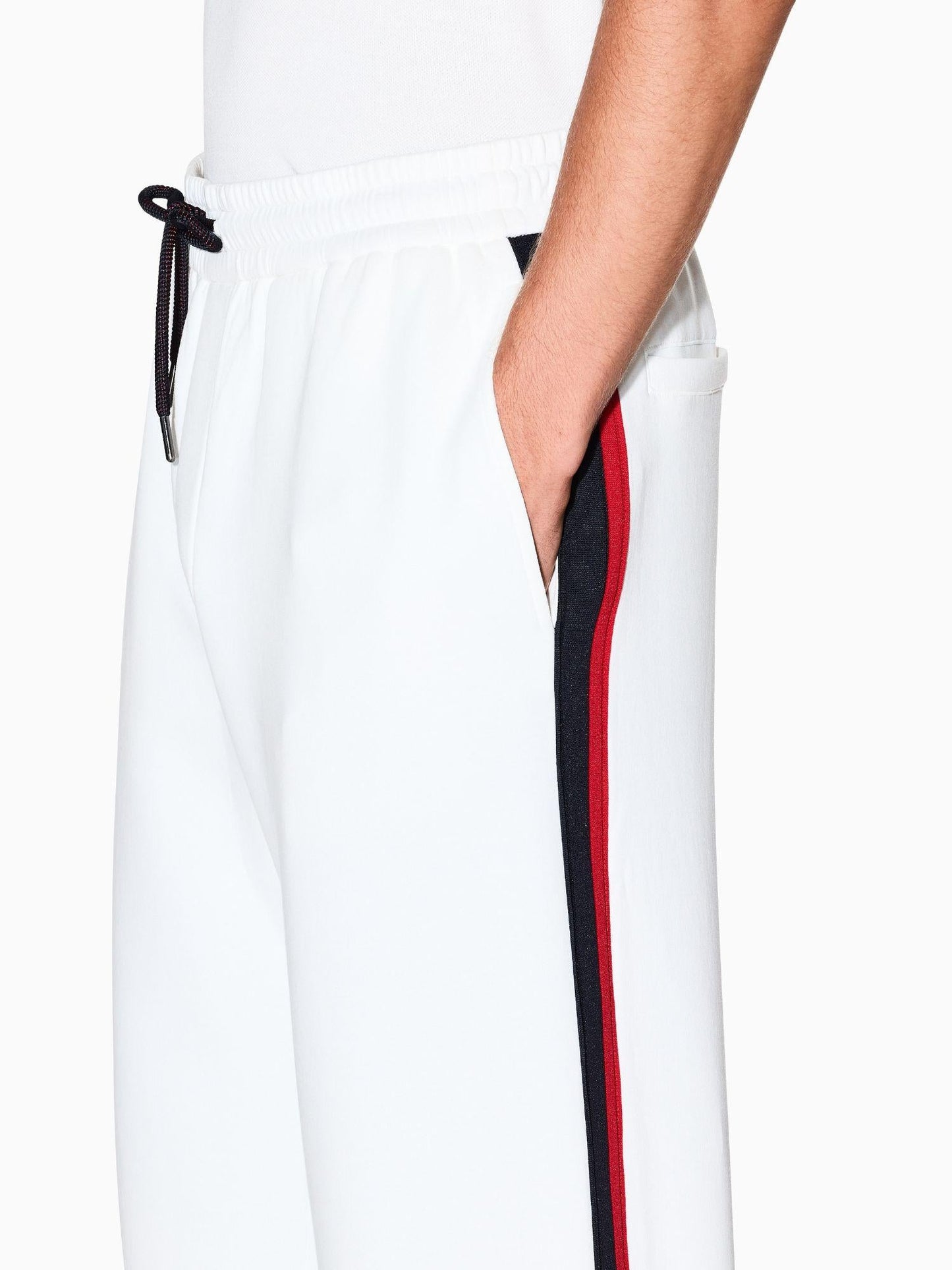 Armani Exchange Pantaloni Sportivi Uomo Bianchi