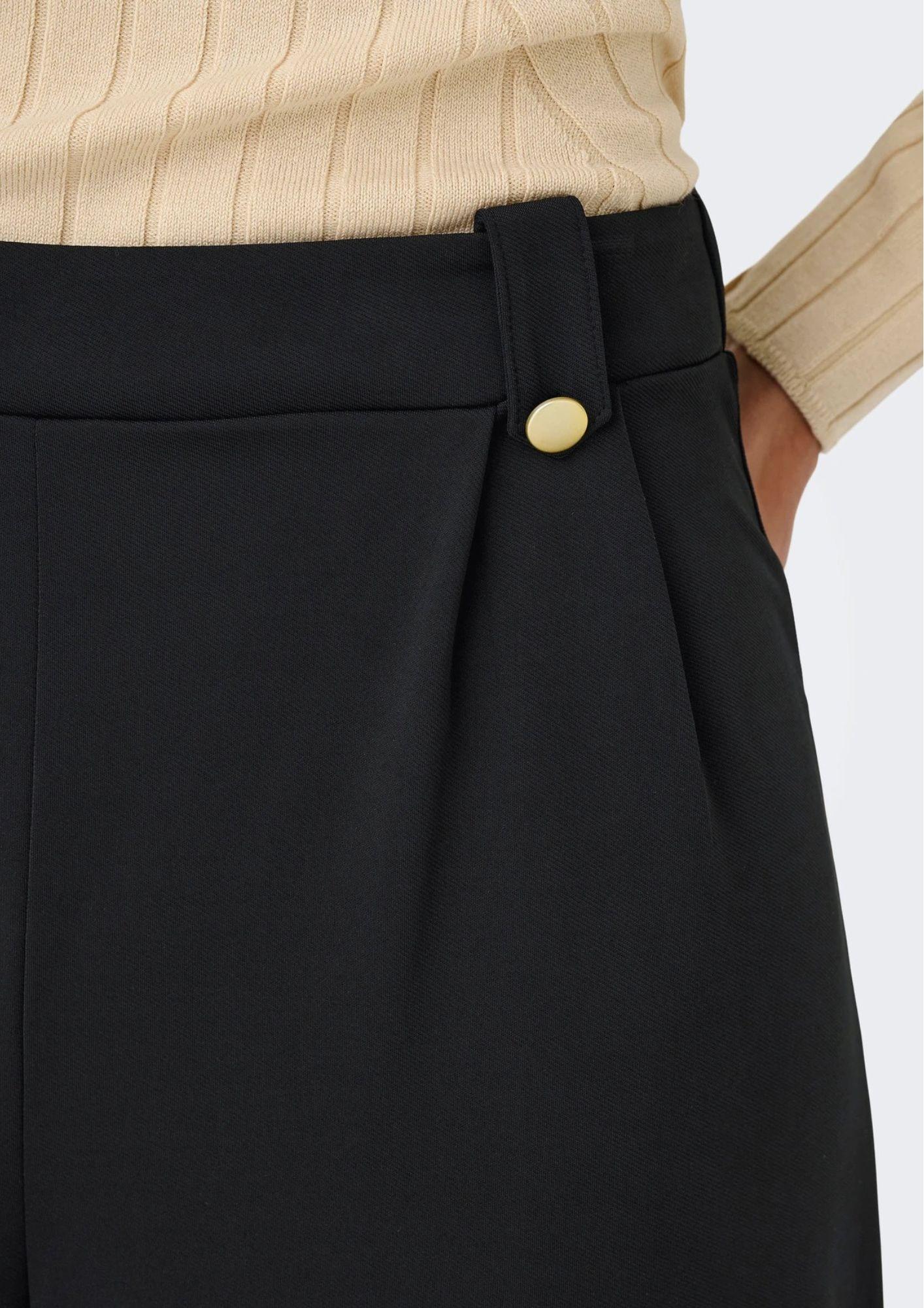 Jacqueline De Yong Pantalone Donna Dina Nero