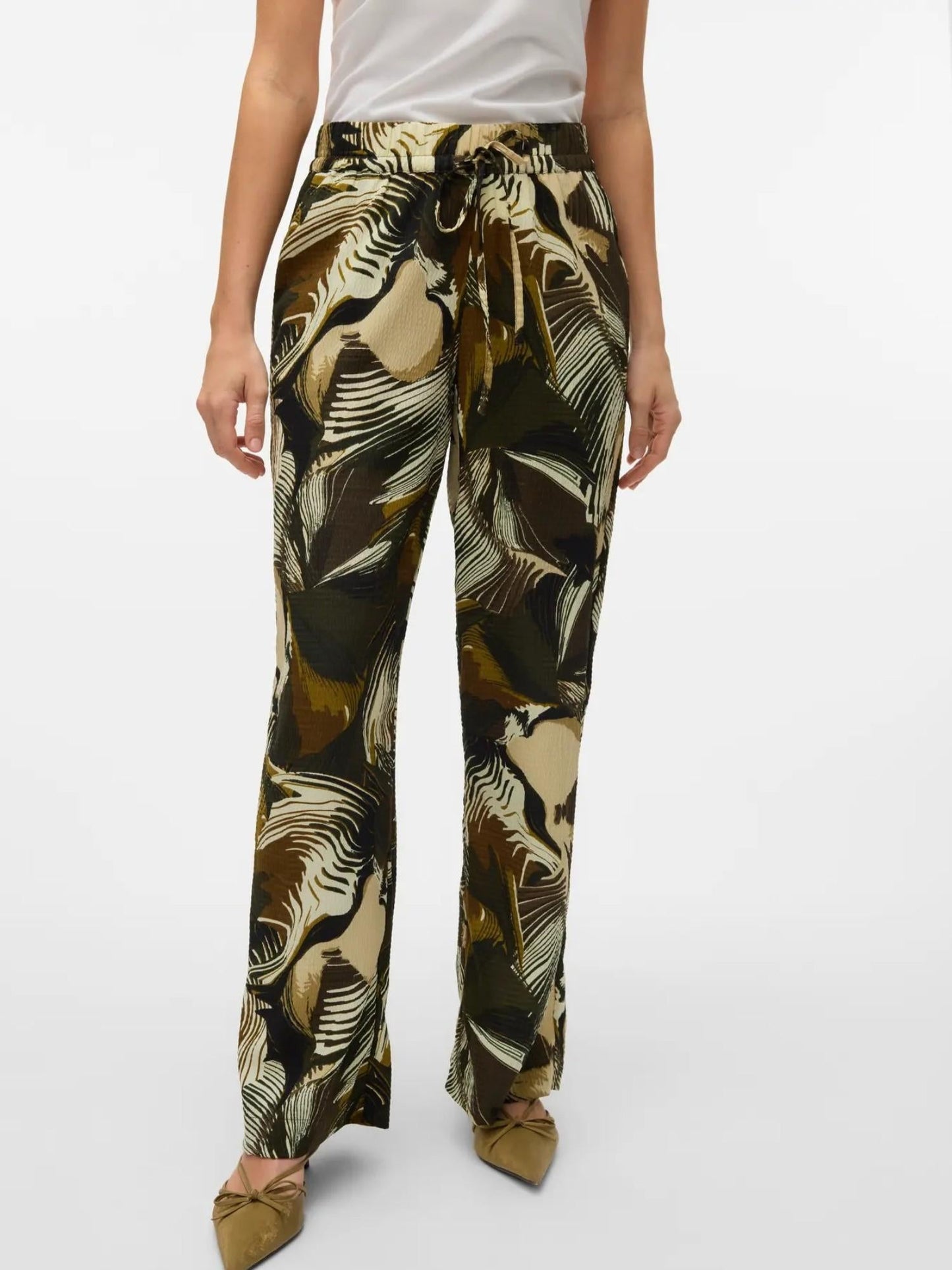 Vero Moda Pantaloni Donna Ruby Straight Fit Mermaid Fie