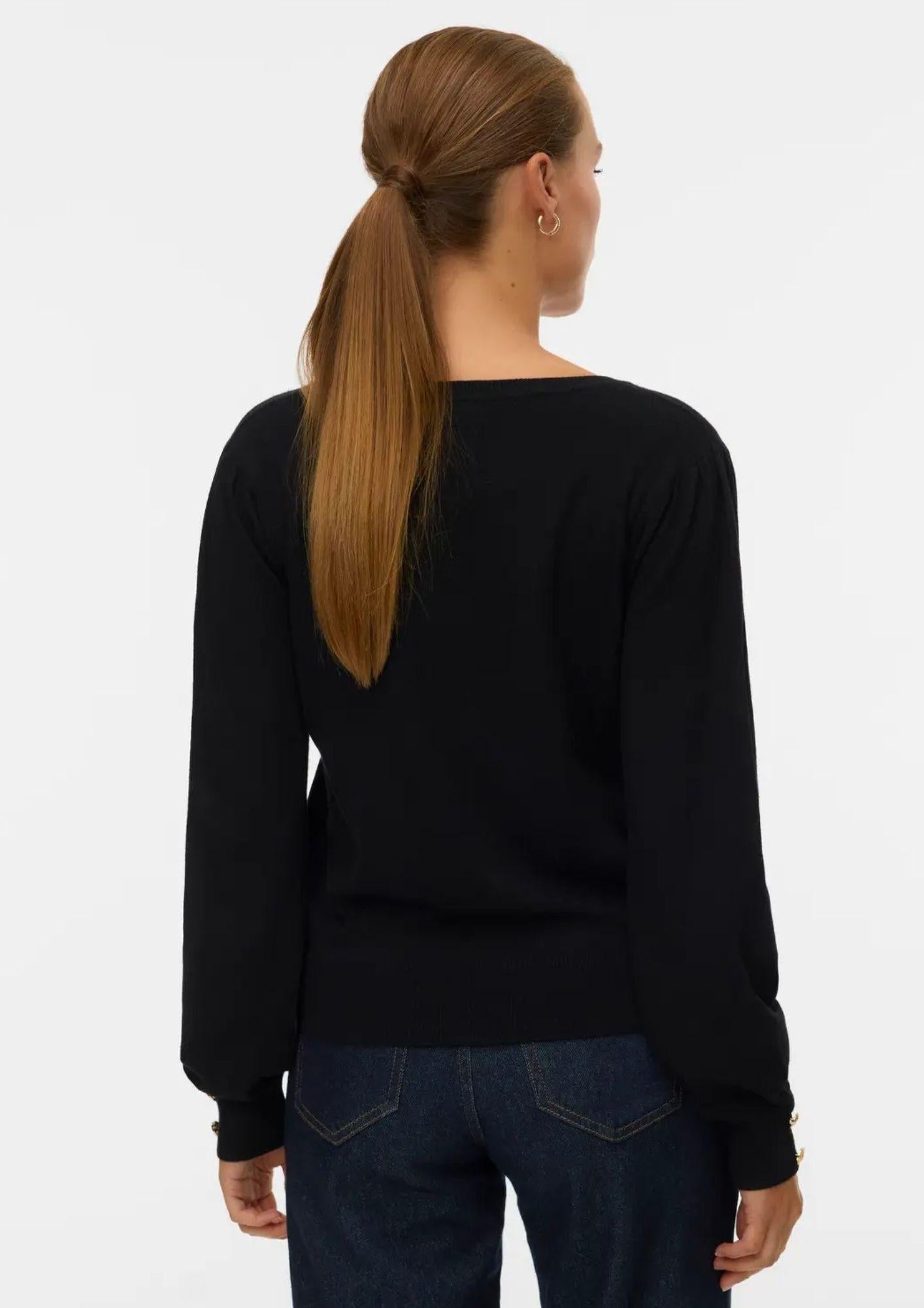 Vero Moda Maglione Donna Hollycaris Nero
