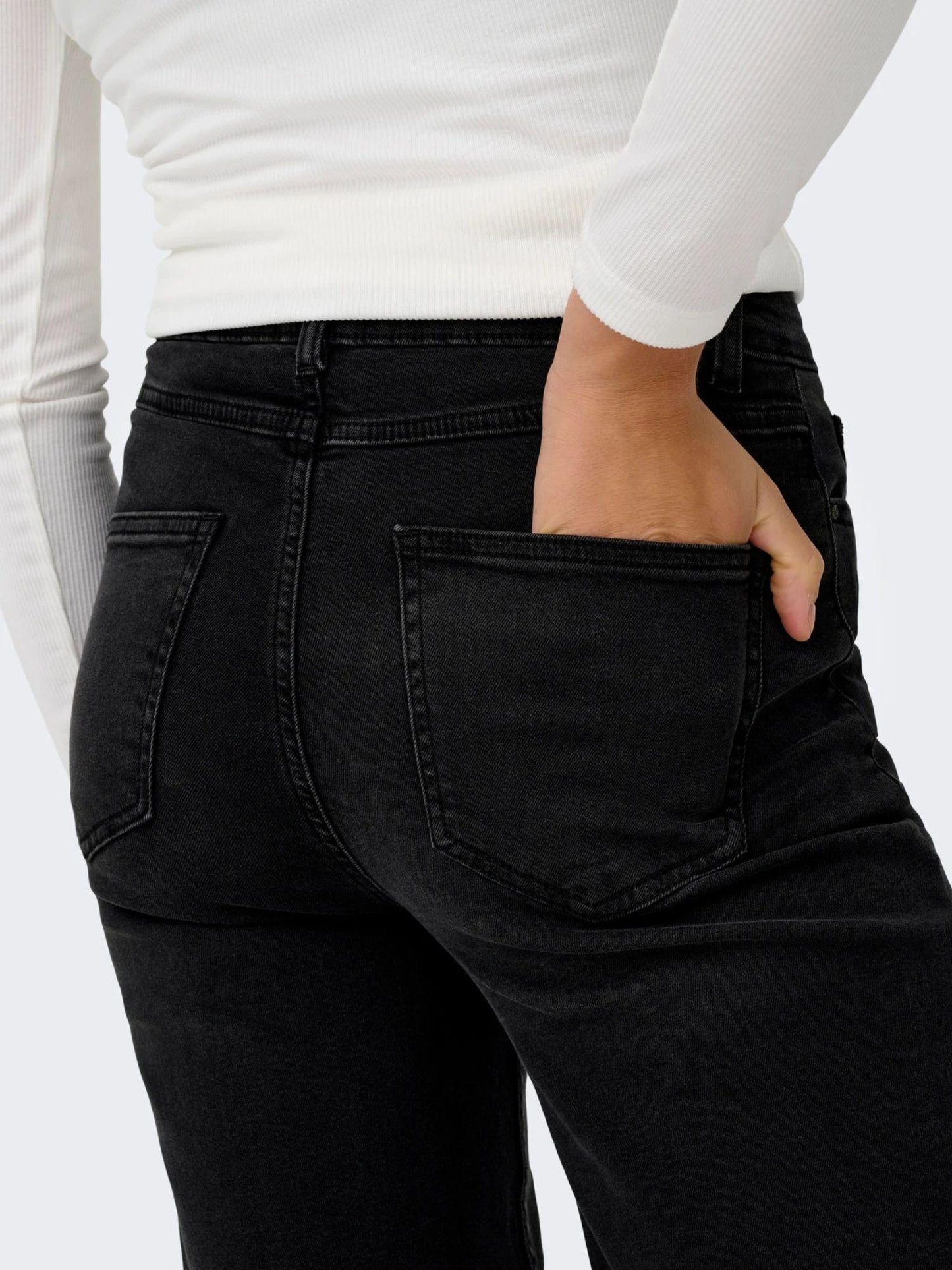 Only Jeans Donna Luna Nero
