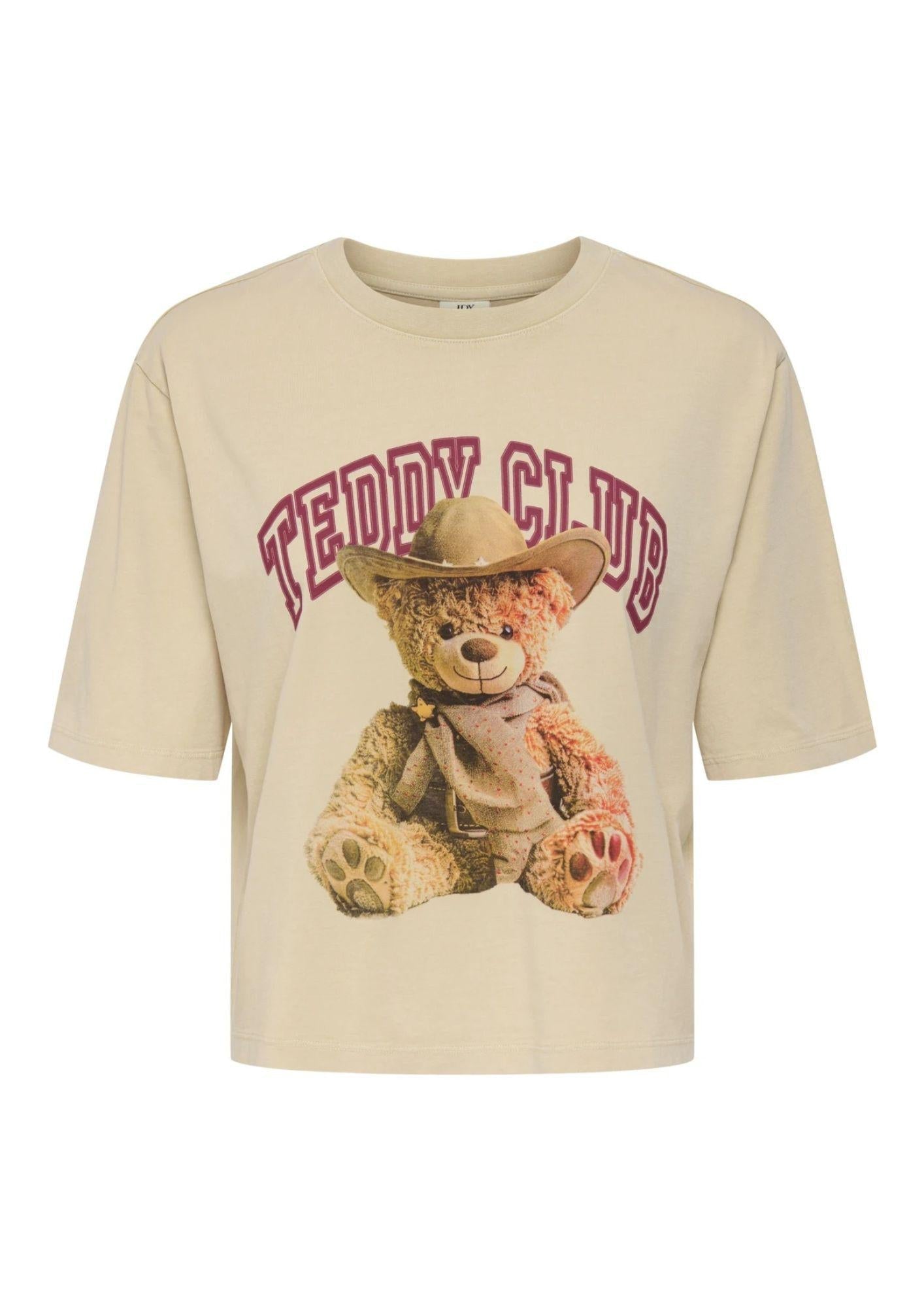 Jacqueline De Yong T-Shirt Donna Carla Beige