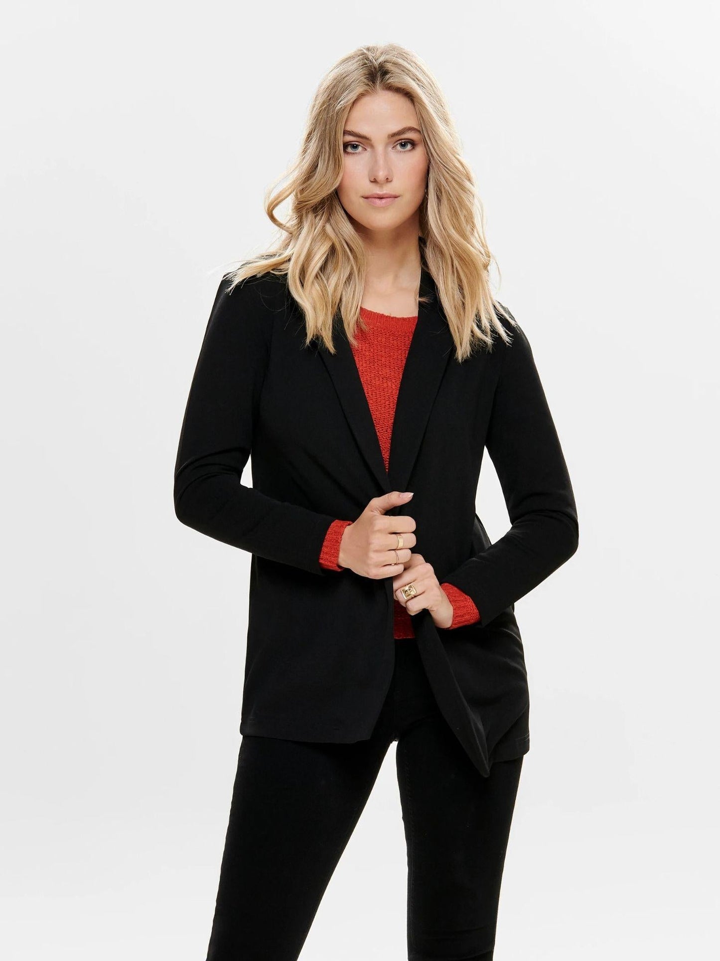 Jacqueline De Yong Blazer Donna Geggo Nero