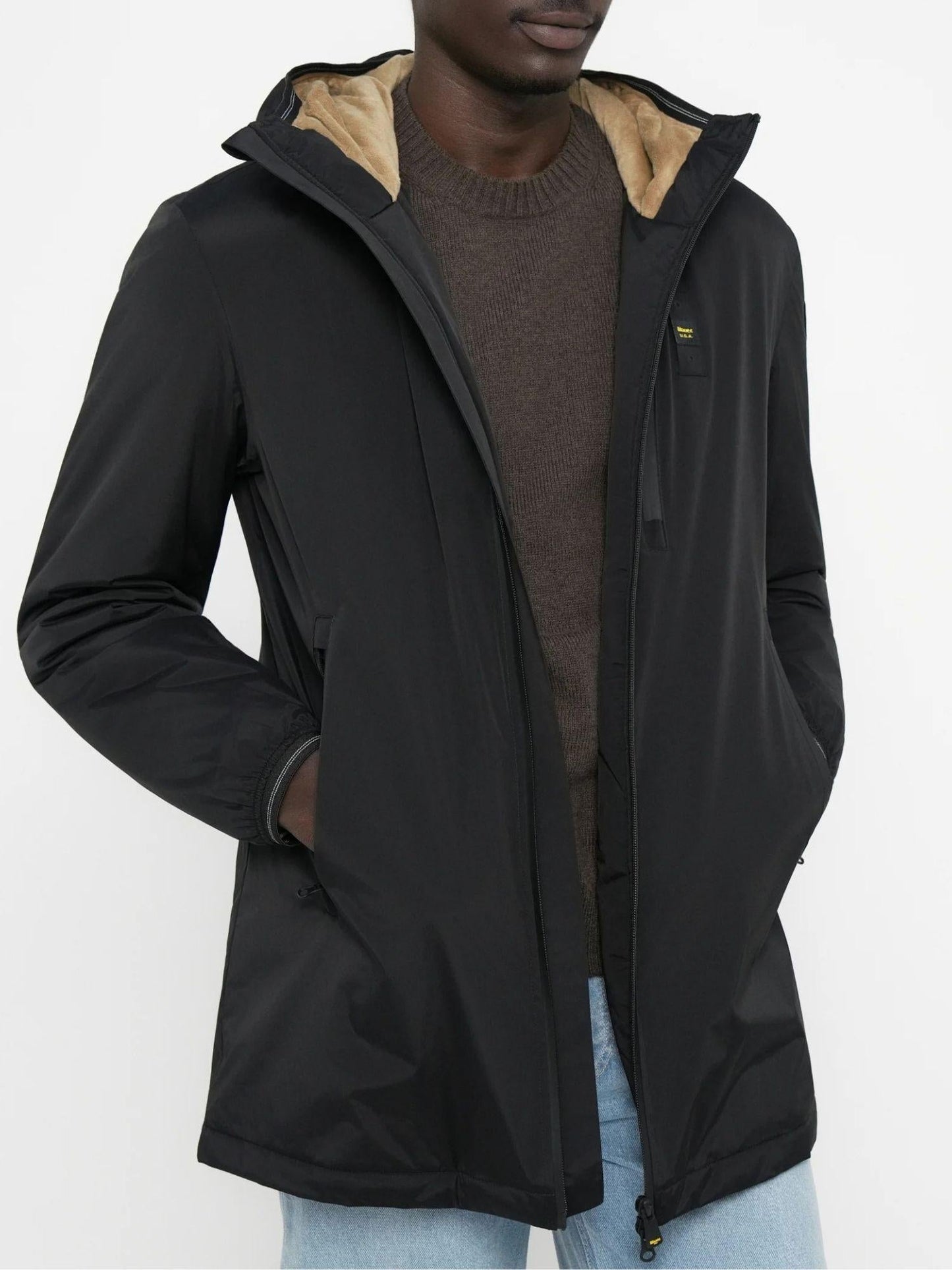 Blauer Giacca Invernale Uomo Jarvis Nero