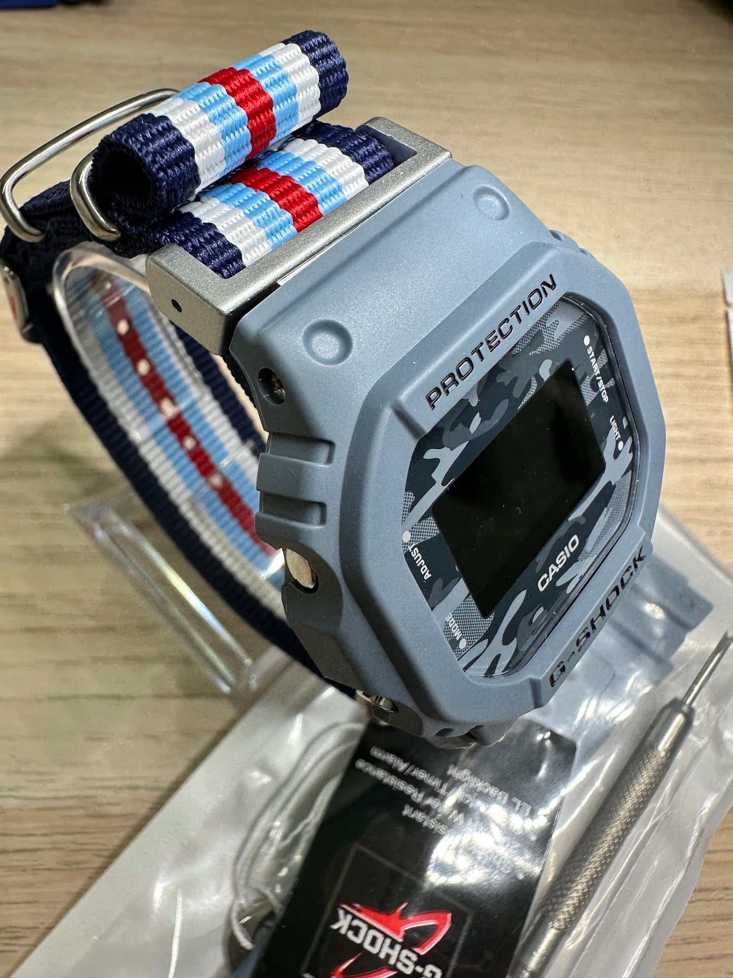 Kit adattatore x cinturini NYLON/NATO da 22mm (interni 16mm)