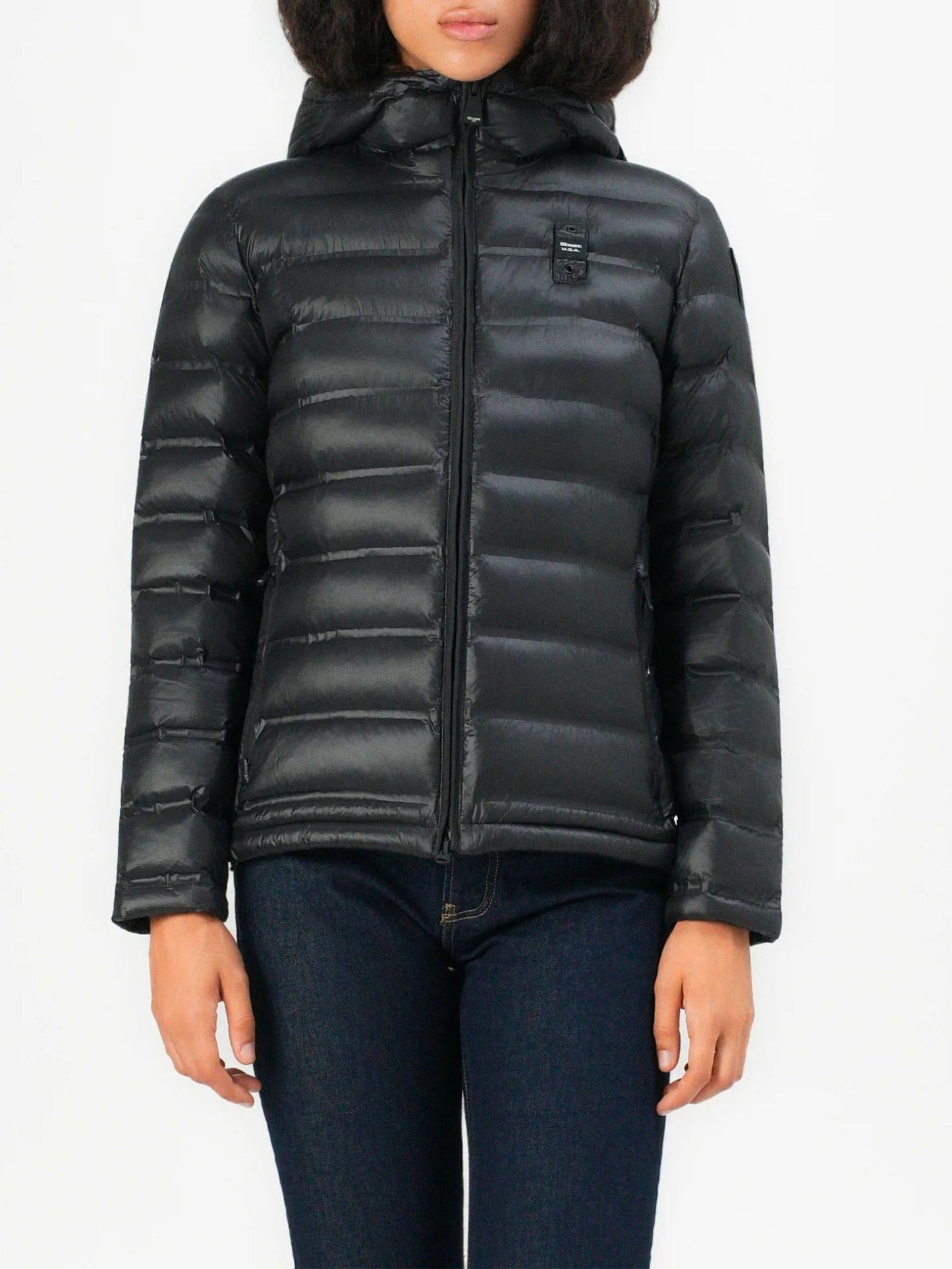 Blauer Giacca Invernale Donna Ellis Nero Interno Tabacco