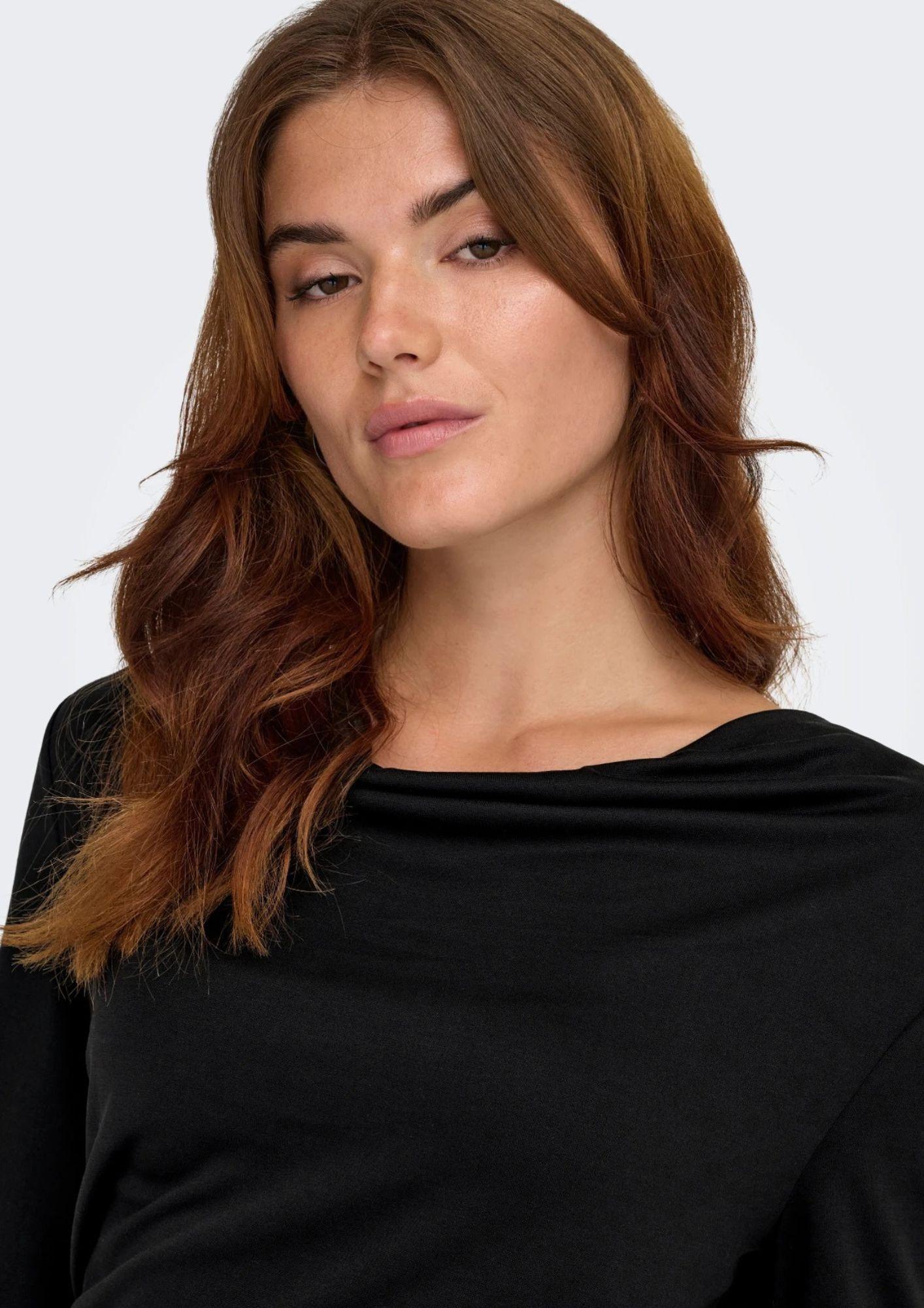 Jacqueline De Yong Maglia Donna Ester Nera