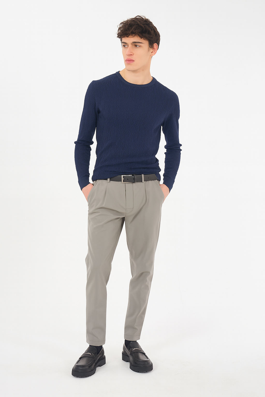 Yes Zee Maglia Uomo Blu