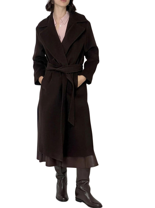 Emme Marella Cappotto Donna Cadmio Marrone