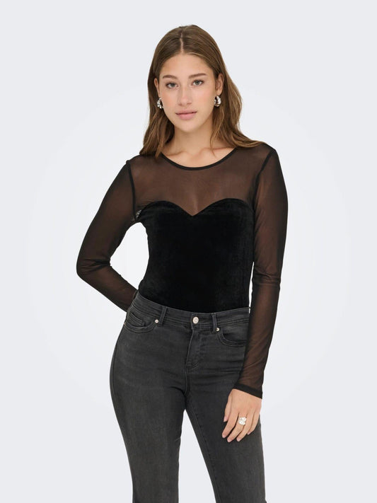 Only Top Donna Smooth Nero