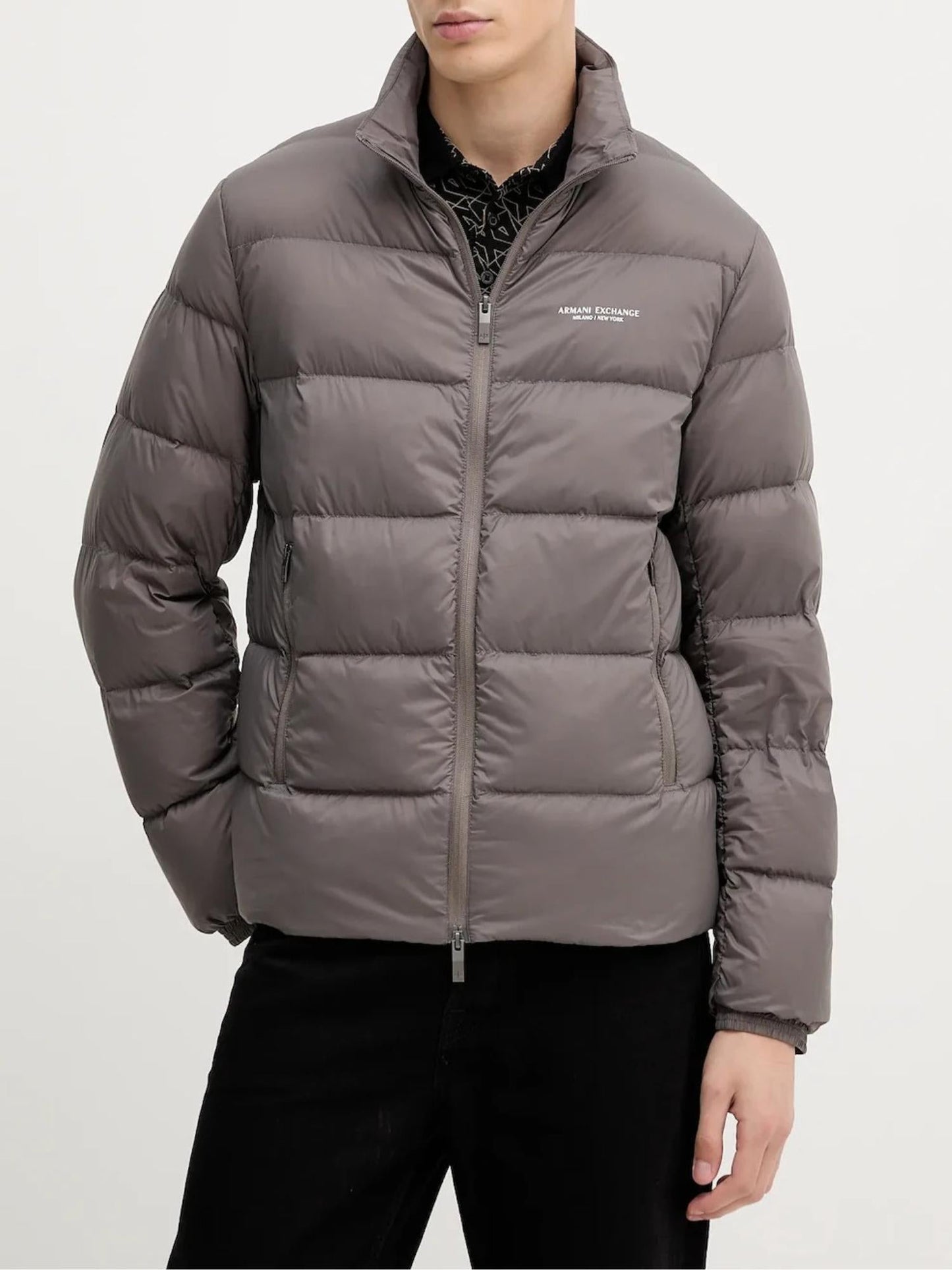 Armani Exchange Piumino Uomo Grigio